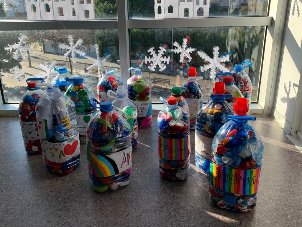 Taps solidaris a Saltells / Cedida