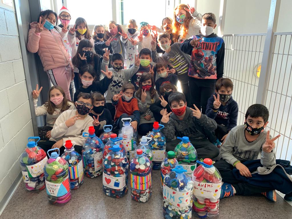 La classe del 5è A de l'Escola Saltells La classe del 5è A de l'Escola Saltells