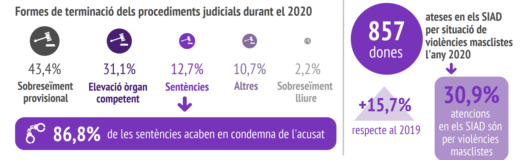 Infografia de la violència masclista al Vallès Occidental. FONT: CCVO