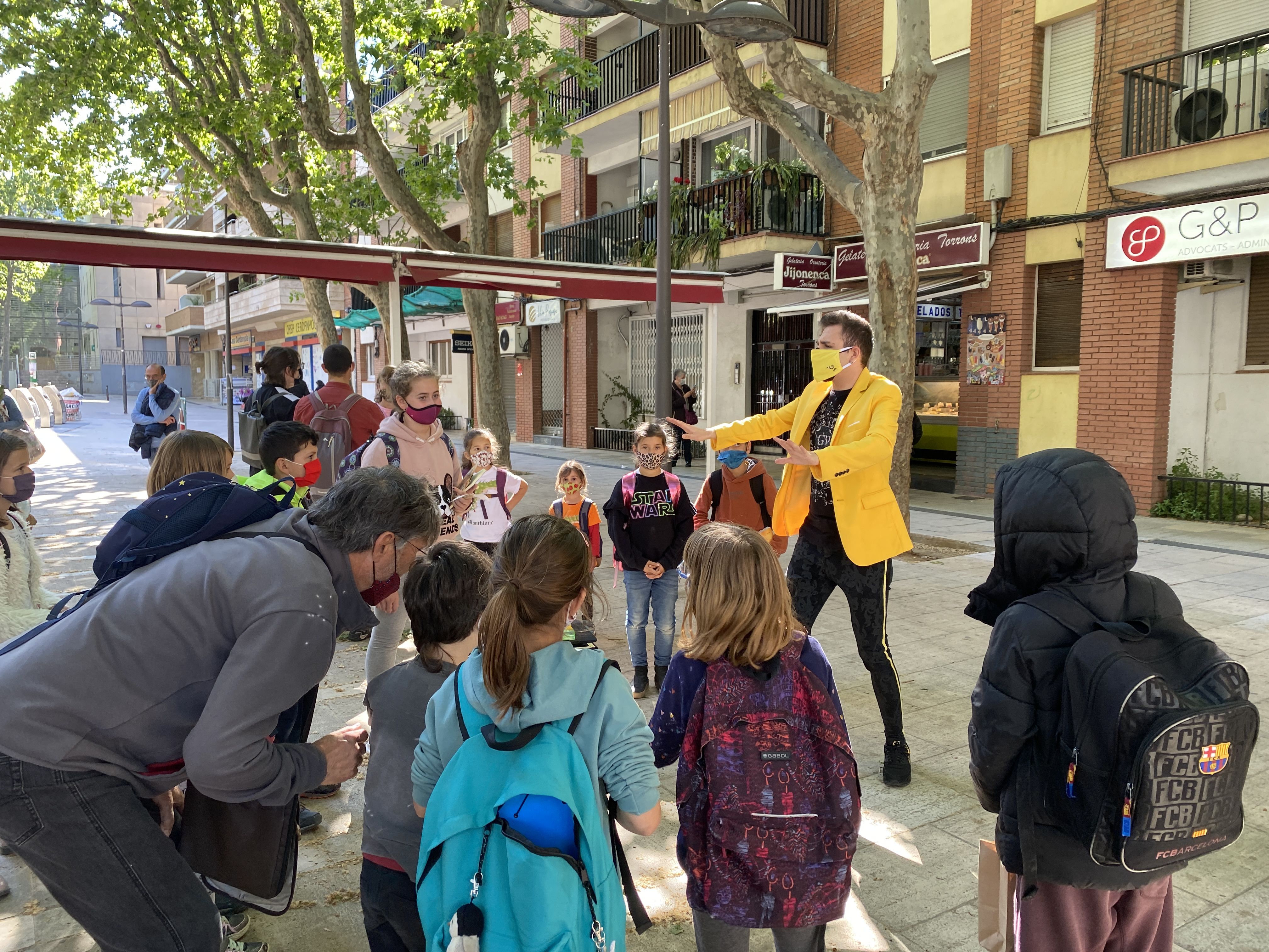 Sant Jordi 2021 a Cerdanyola. FOTO: Laura Arias