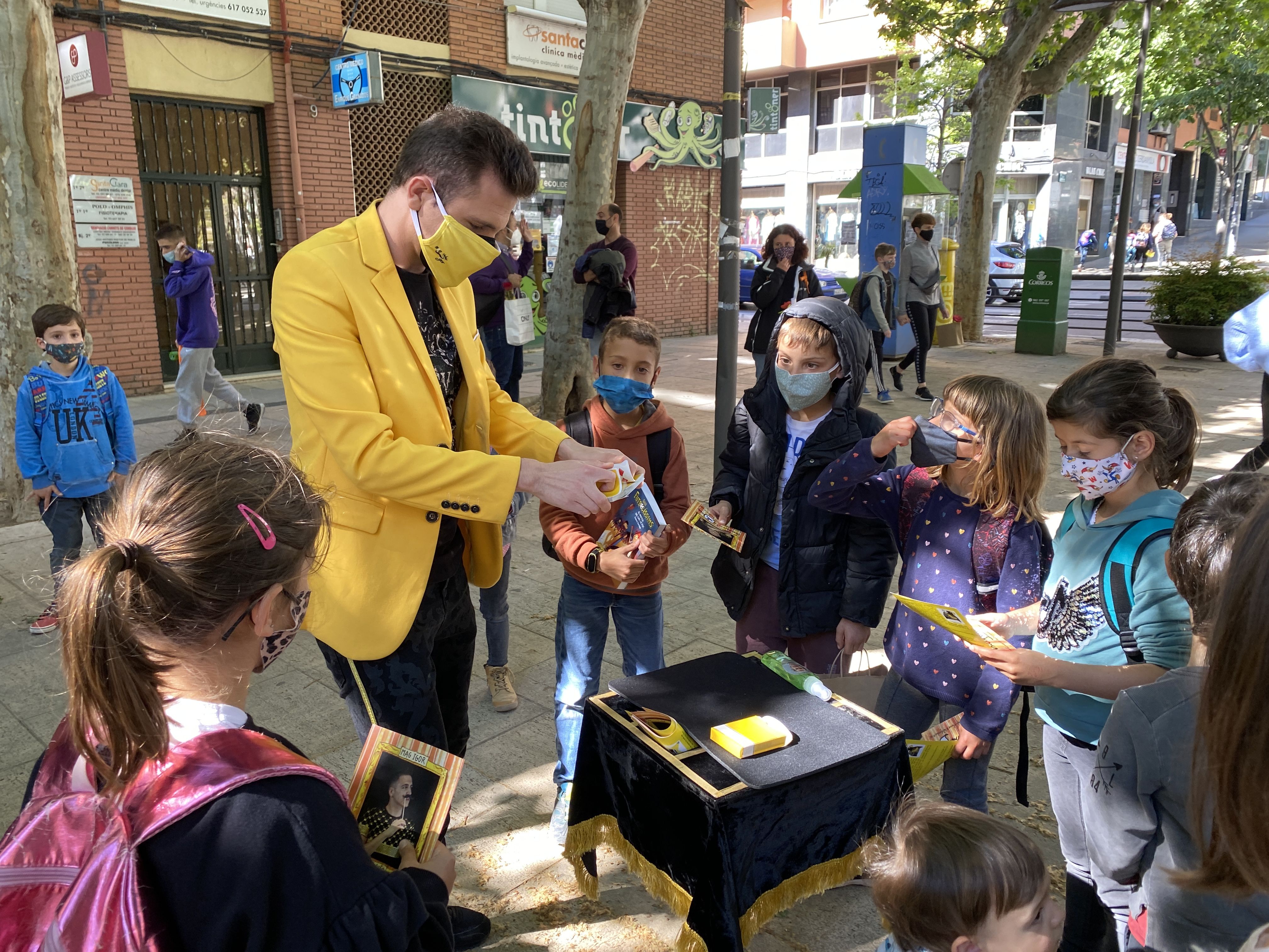 Sant Jordi 2021 a Cerdanyola. FOTO: Laura Arias