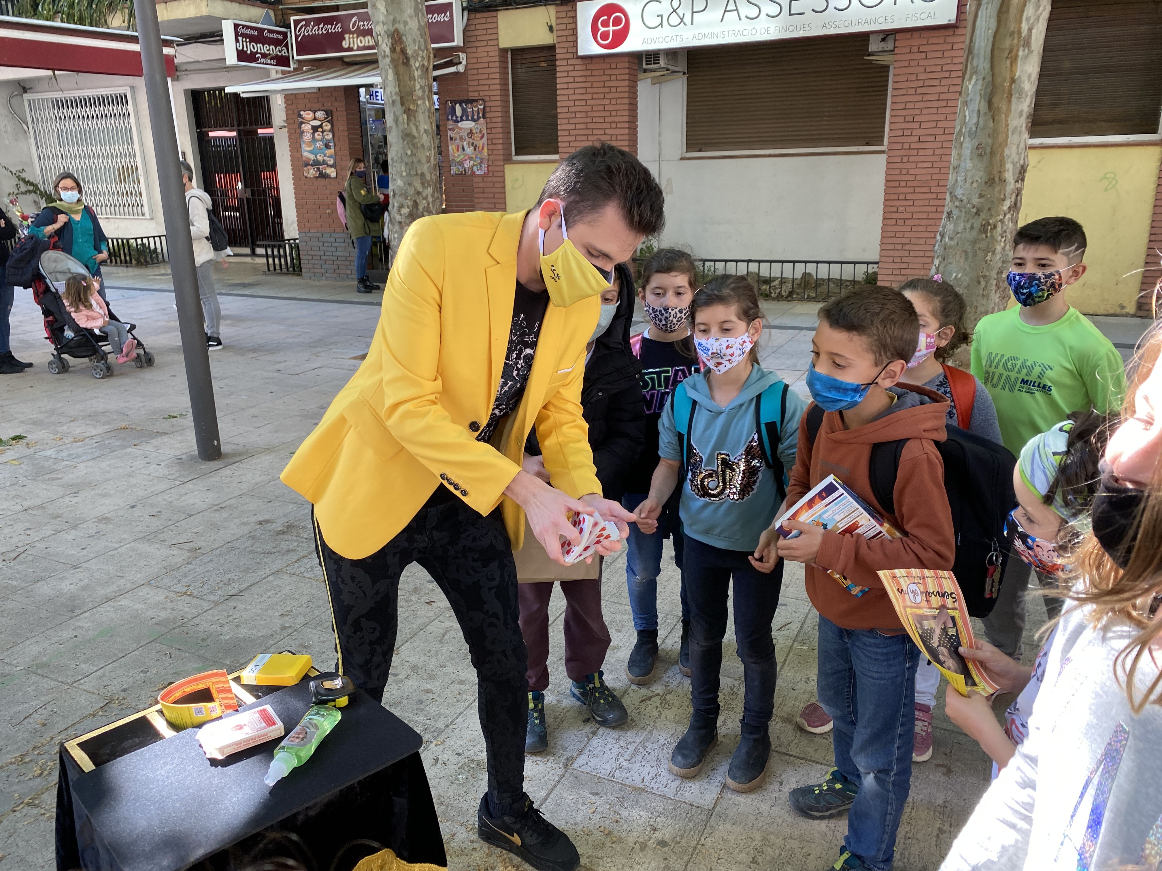 Sant Jordi 2021 a Cerdanyola. FOTO: Laura Arias