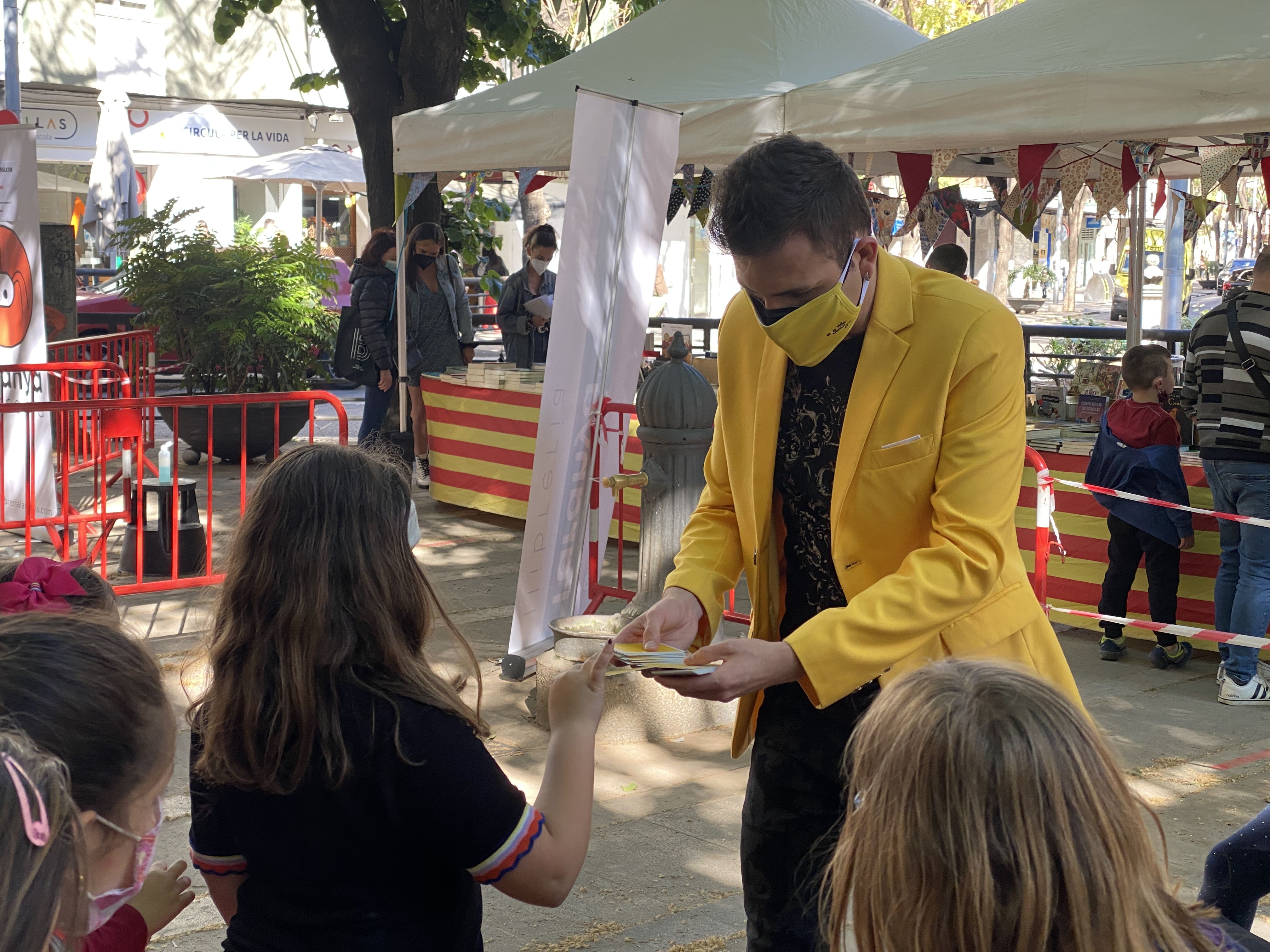 Sant Jordi 2021 a Cerdanyola. FOTO: Laura Arias