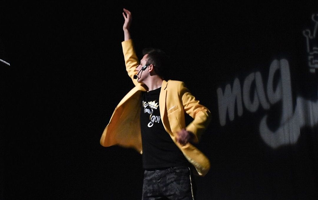 El Mag Igor durant un dels seus espectacles. FOTO: Cedida El Mag Igor durant un dels seus espectacles. FOTO: Cedida