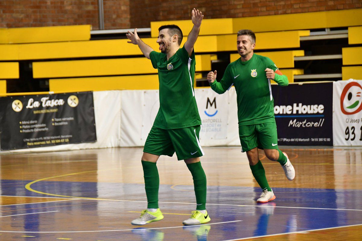 Jugadors del Cerdanyola Futbol Club. FOTO: Cerdanyola.info