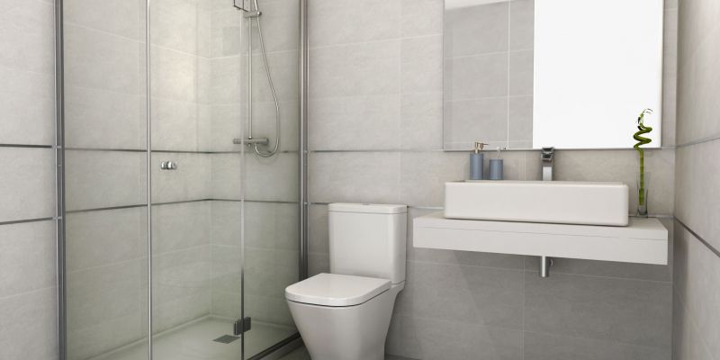 Lavabo de la nova promoció del Passeig de la Riera de Cerdanyola de la immobiliàriaGestio Garantia. FOTO: Cedida Lavabo de la nova promoció del Passeig de la Riera de Cerdanyola de la immobiliàriaGestio Garantia. FOTO: Cedida