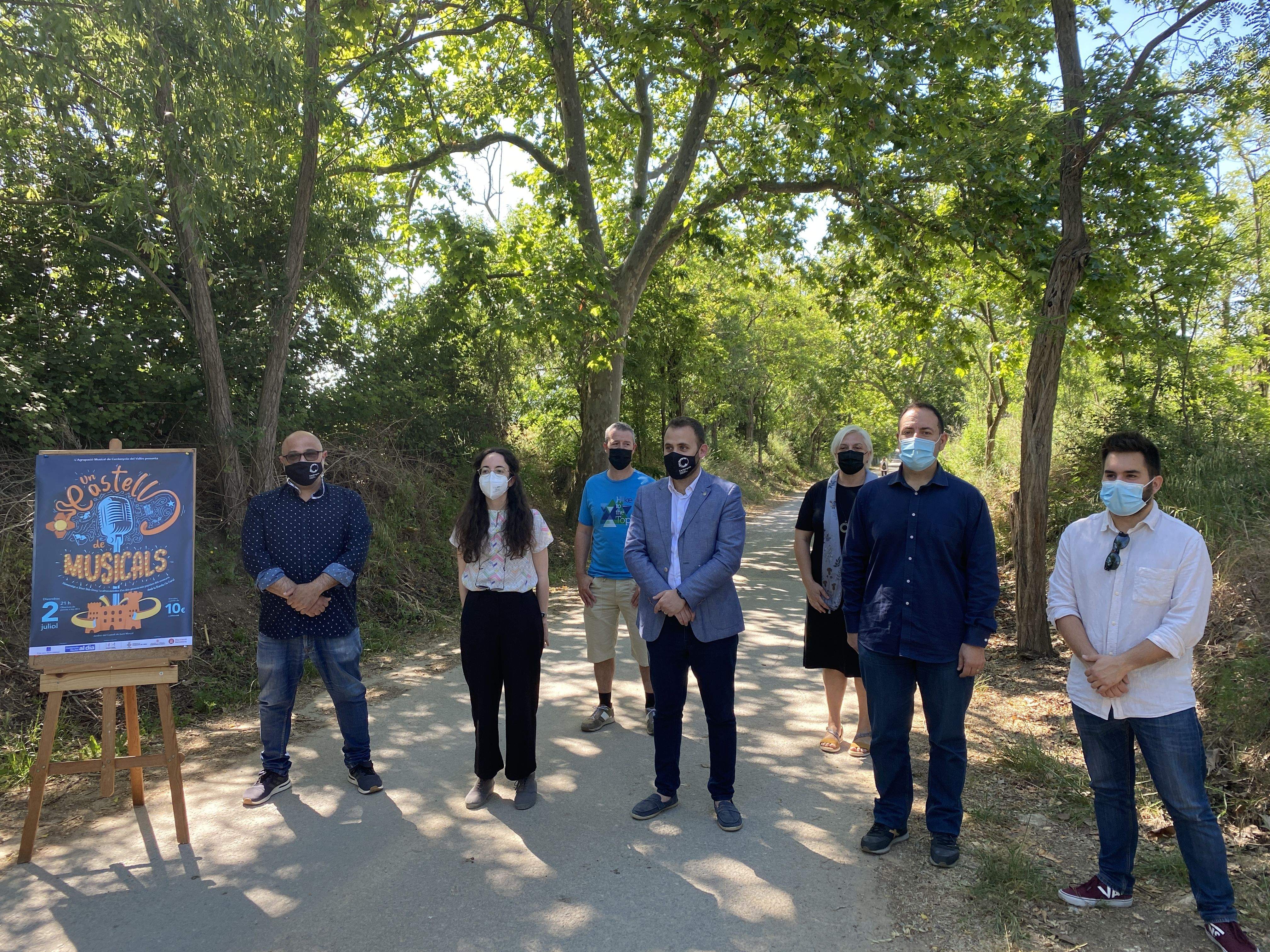 Acte de presentació de la nova edició del Concert al Castell / FOTO: Laura Arias