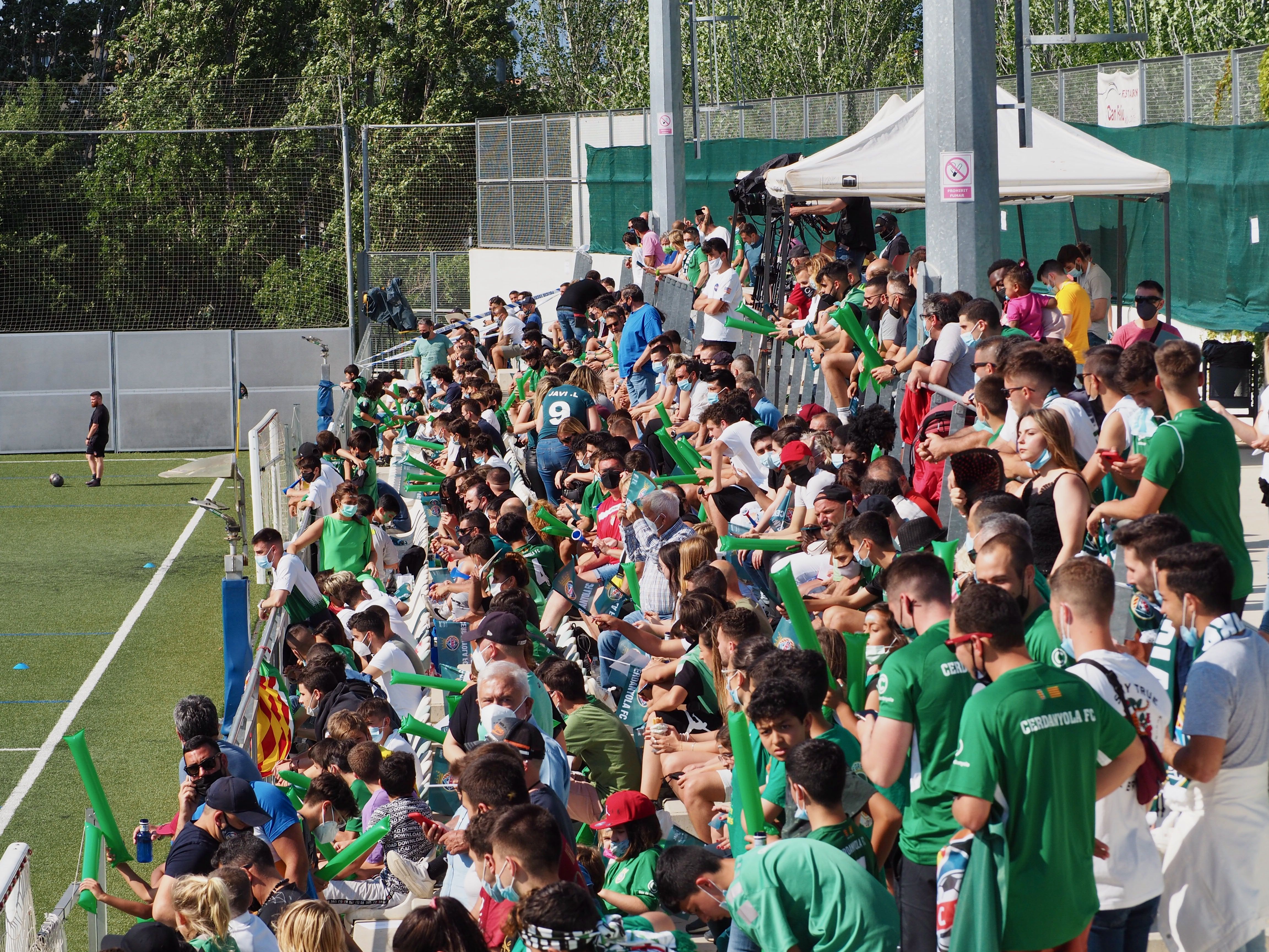 El Cerdanyola FC ascendeix a 2a RFEF. FOTO: Mónica García