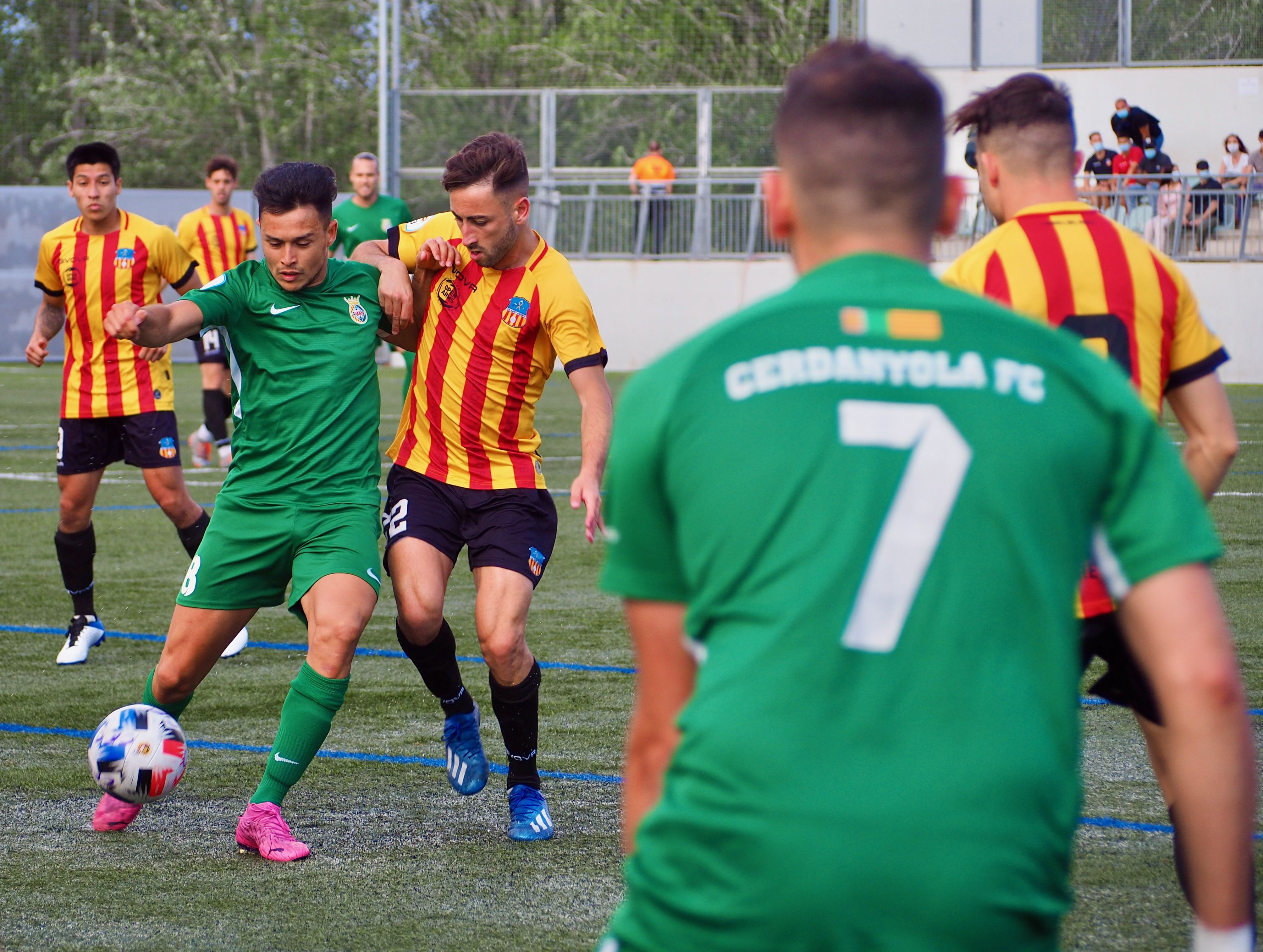 El Cerdanyola FC ascendeix a 2a RFEF. FOTO: Mónica García