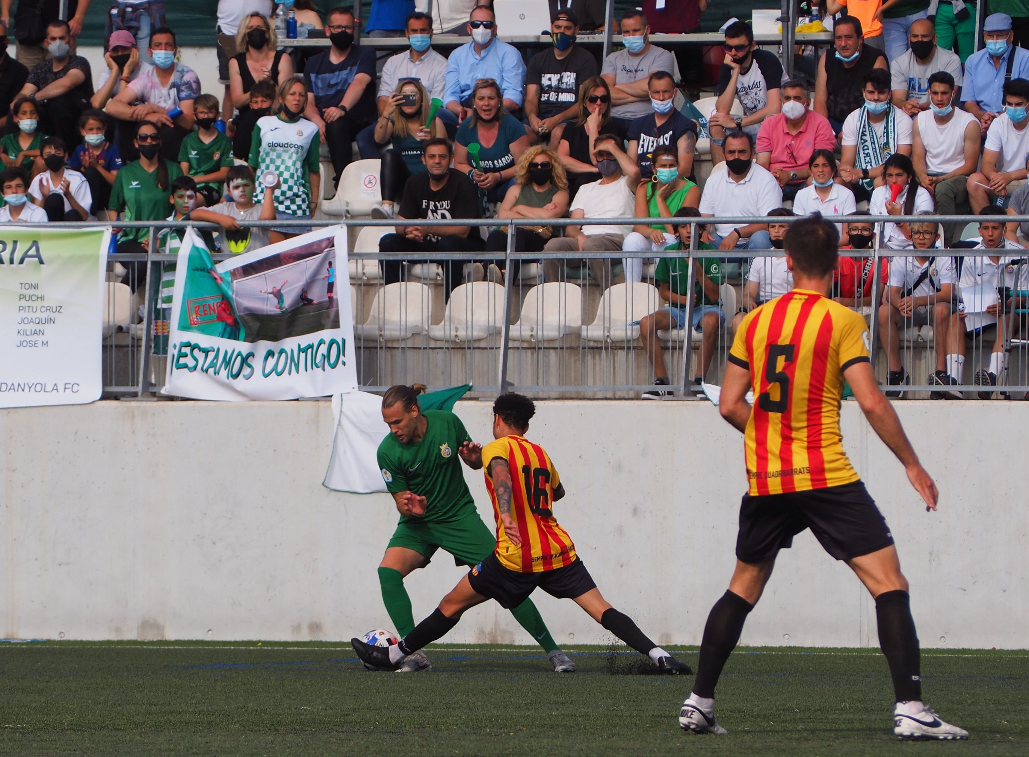 El Cerdanyola FC ascendeix a 2a RFEF. FOTO: Mónica García