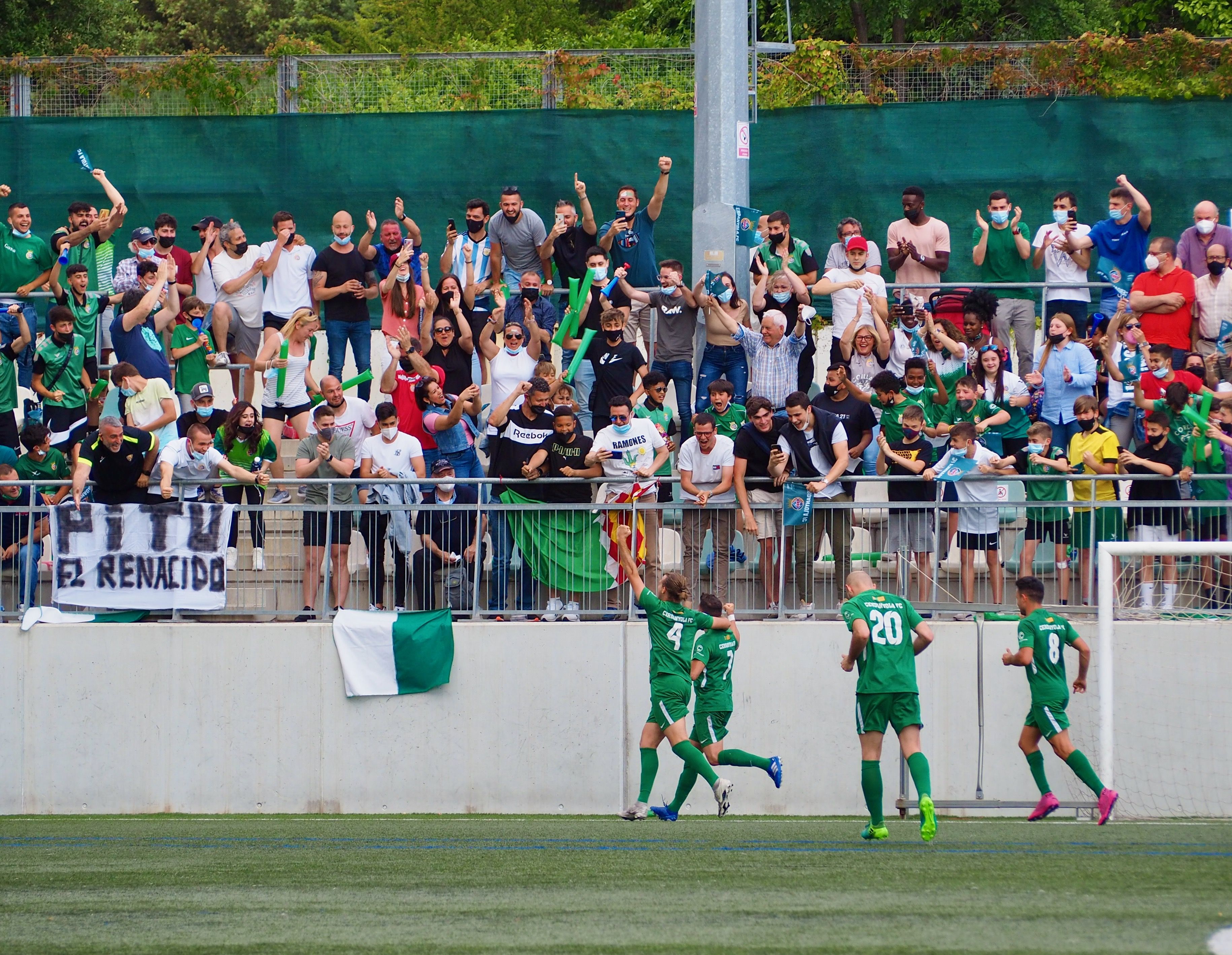 El Cerdanyola FC ascendeix a 2a RFEF. FOTO: Mónica García