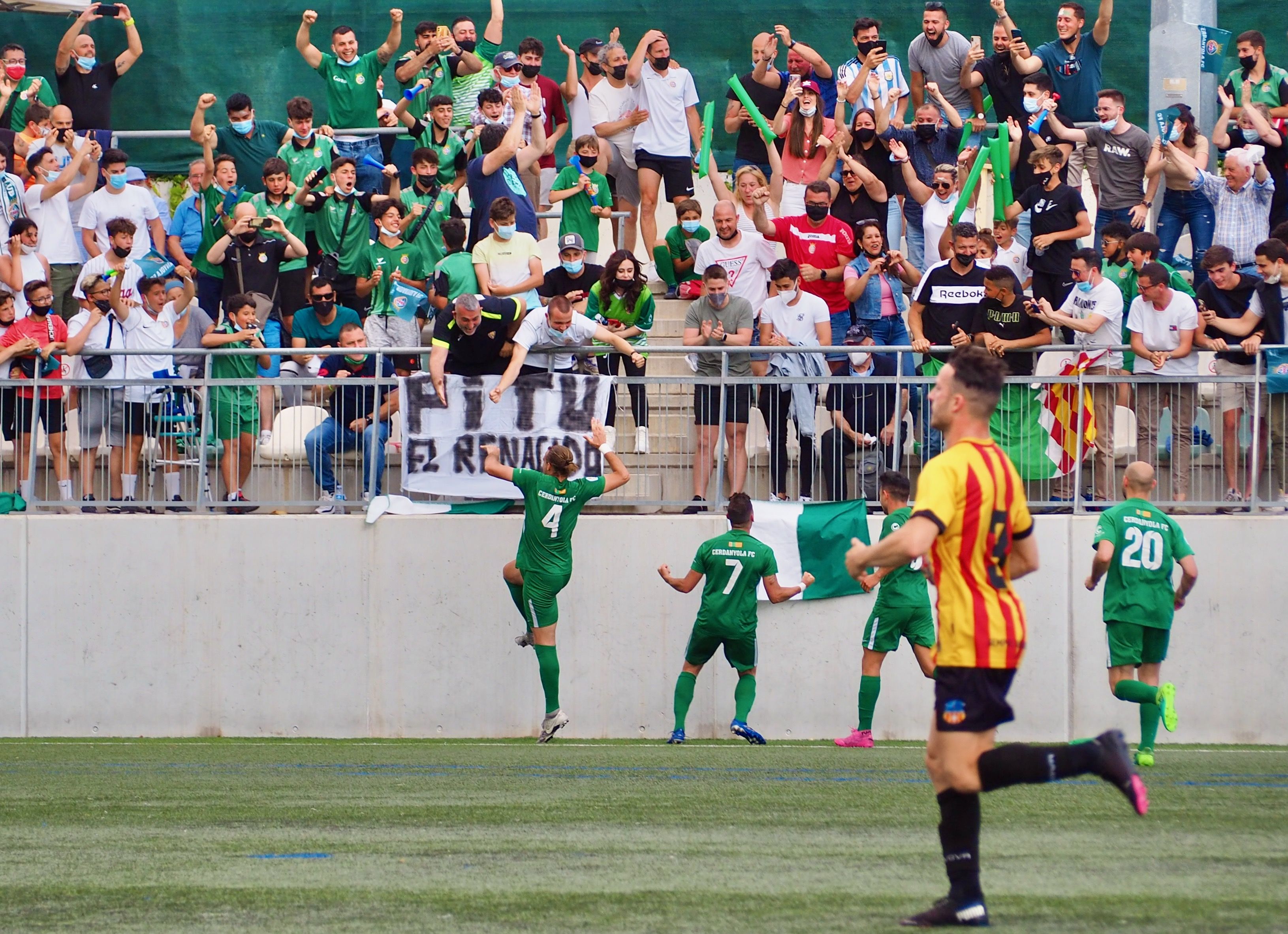 El Cerdanyola FC ascendeix a 2a RFEF. FOTO: Mónica García