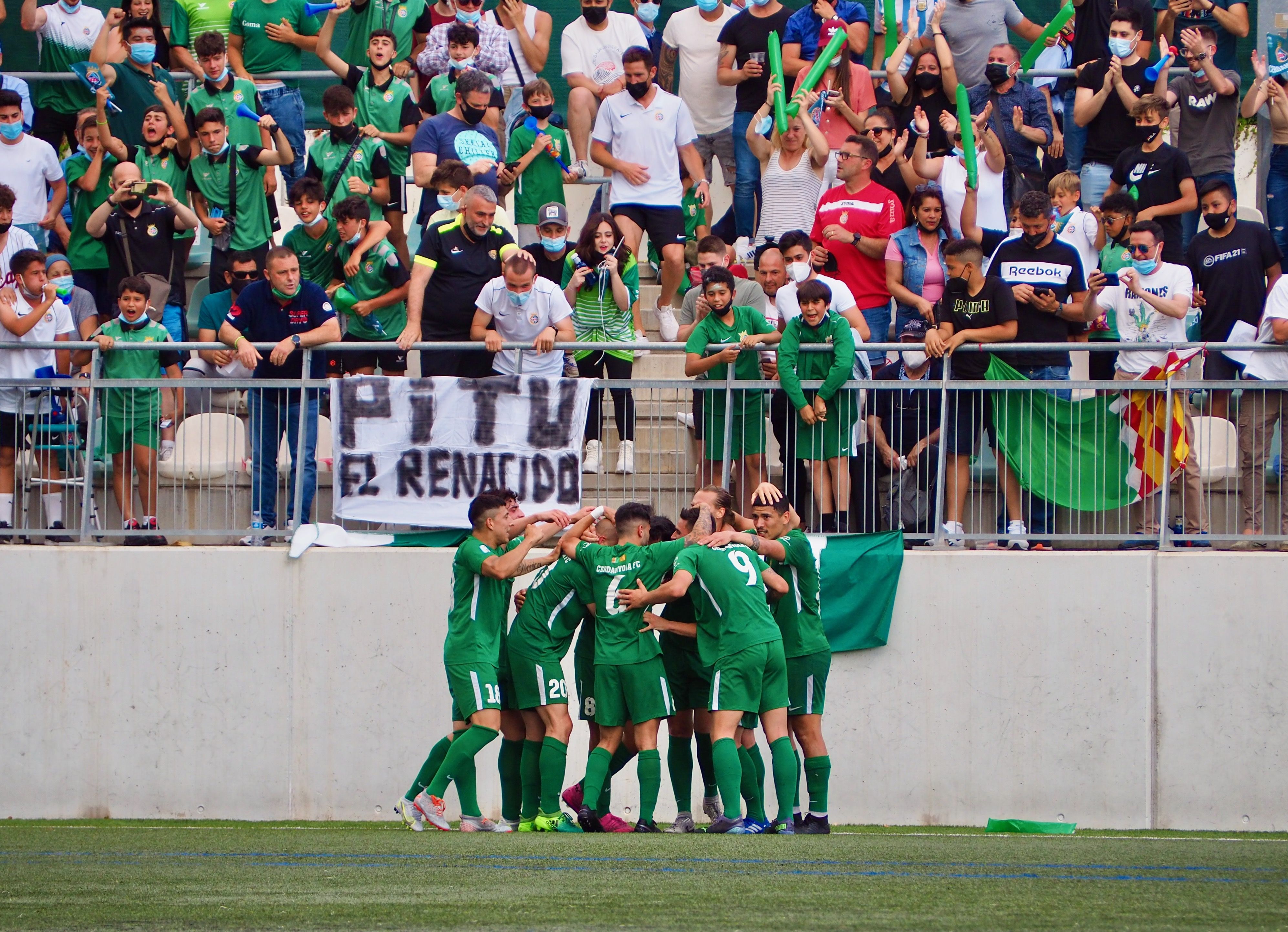 El Cerdanyola FC ascendeix a 2a RFEF. FOTO: Mónica García