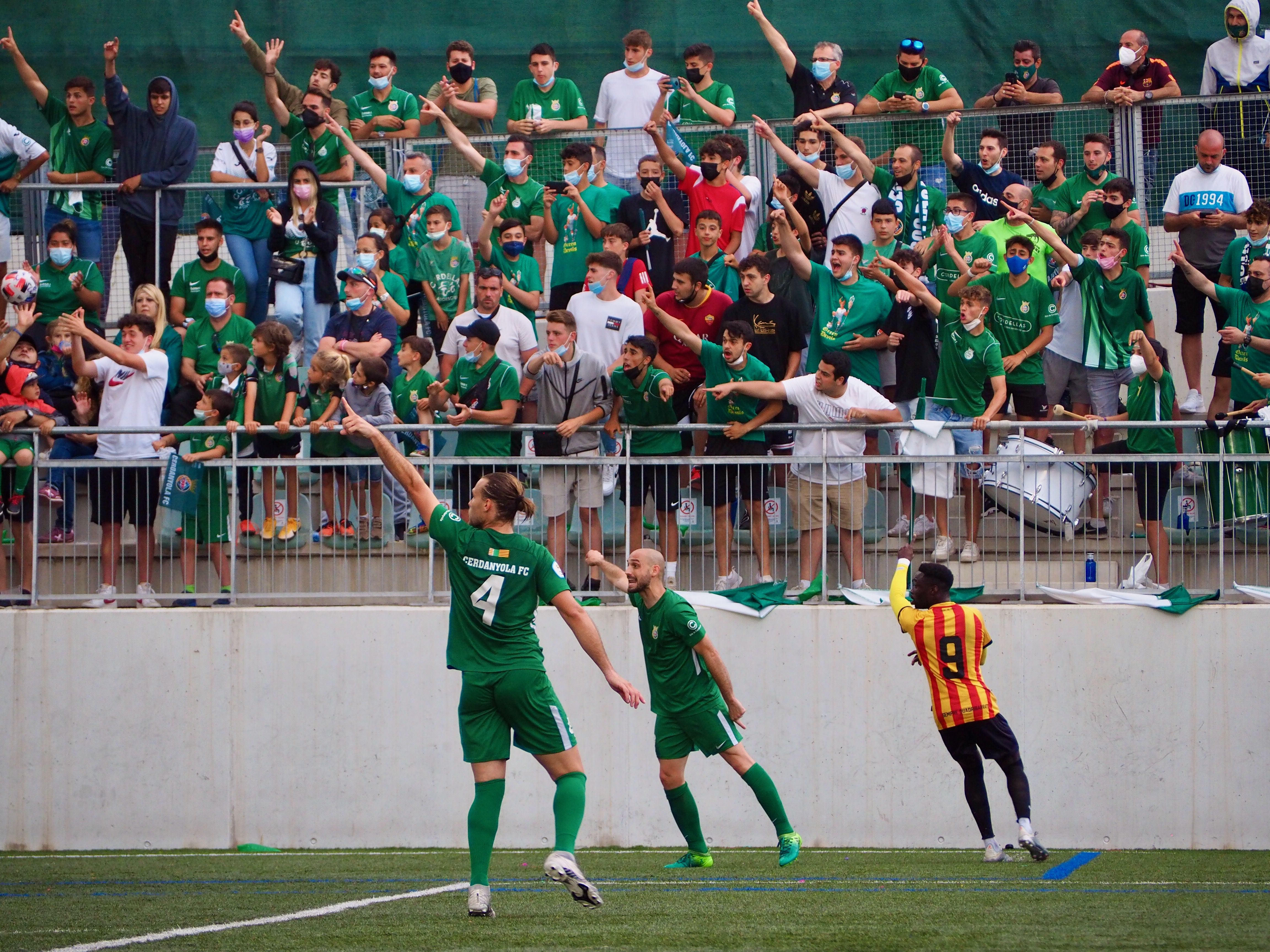 El Cerdanyola FC ascendeix a 2a RFEF. FOTO: Mónica García