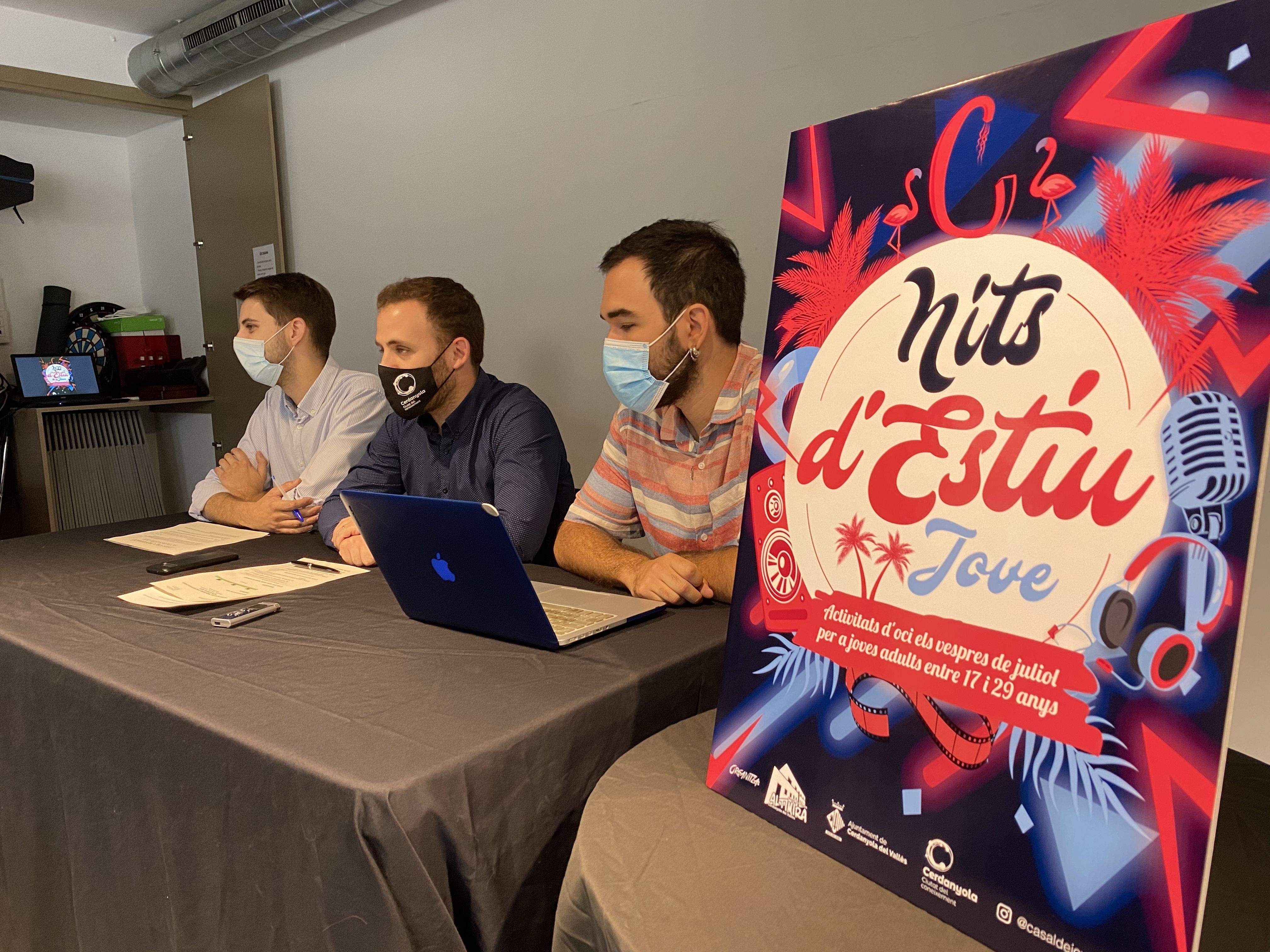Presentació de les Nits d'Estiu Jove 2021. FOTO: Mónica GM