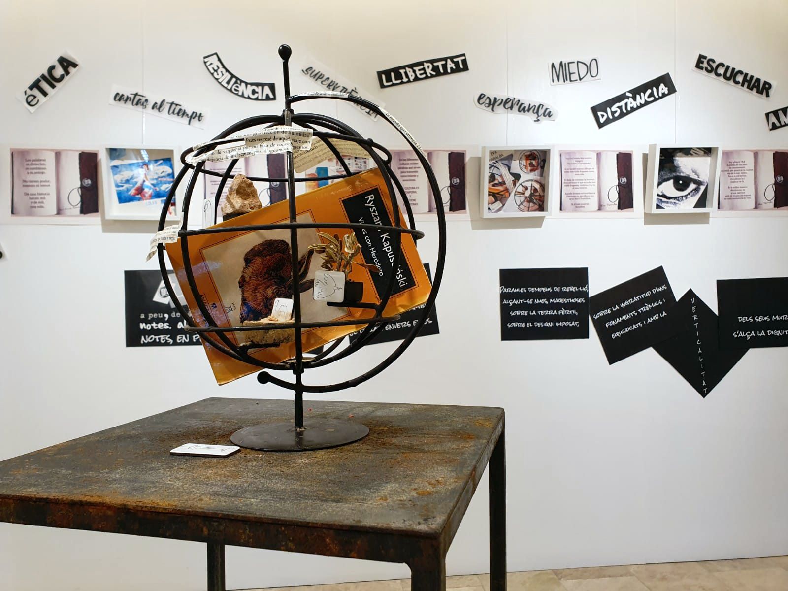 Imatge de l’exposició ‘En el sentit més ampli’. FOTO: Ajuntament de Cerdanyola