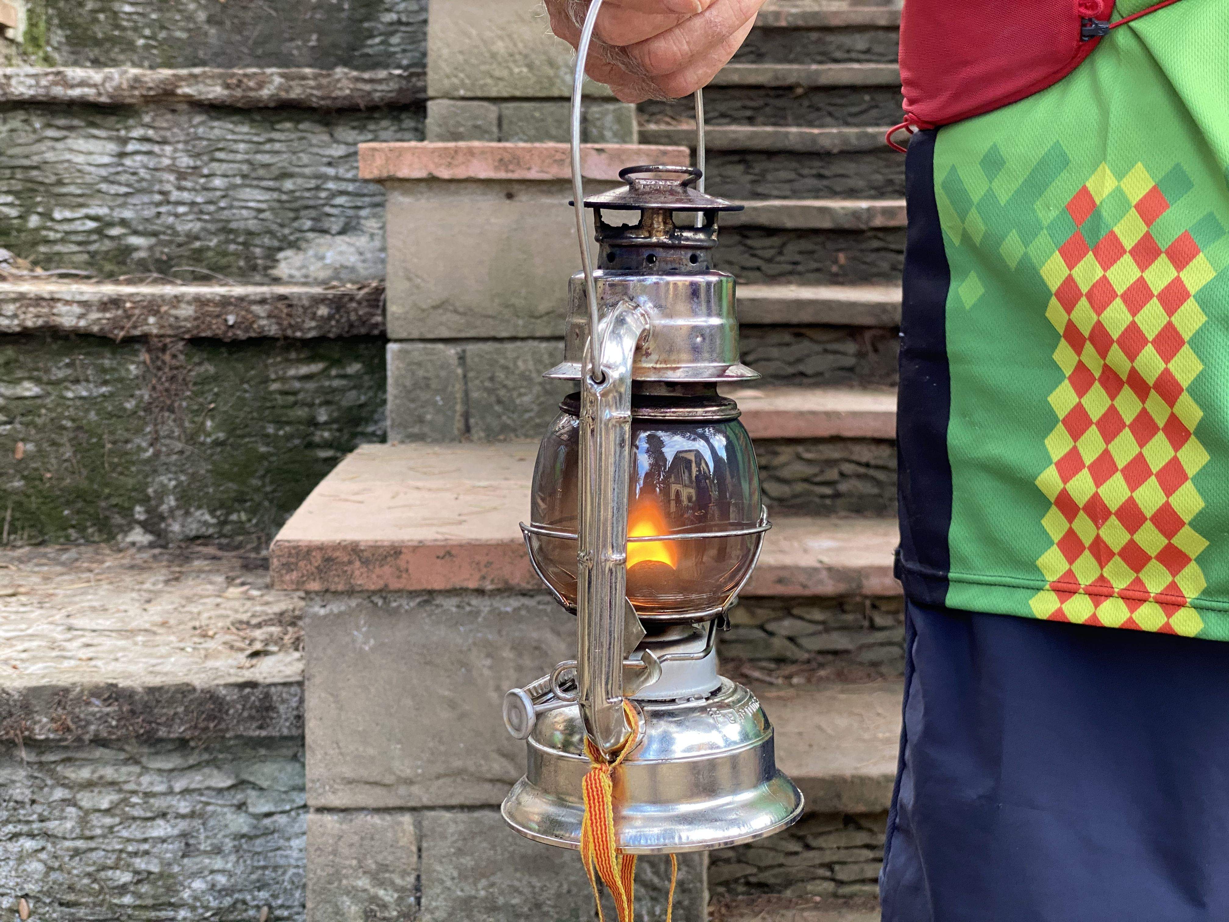 La Flama del Canigó a Cerdanyola. FOTO: Mónica GM