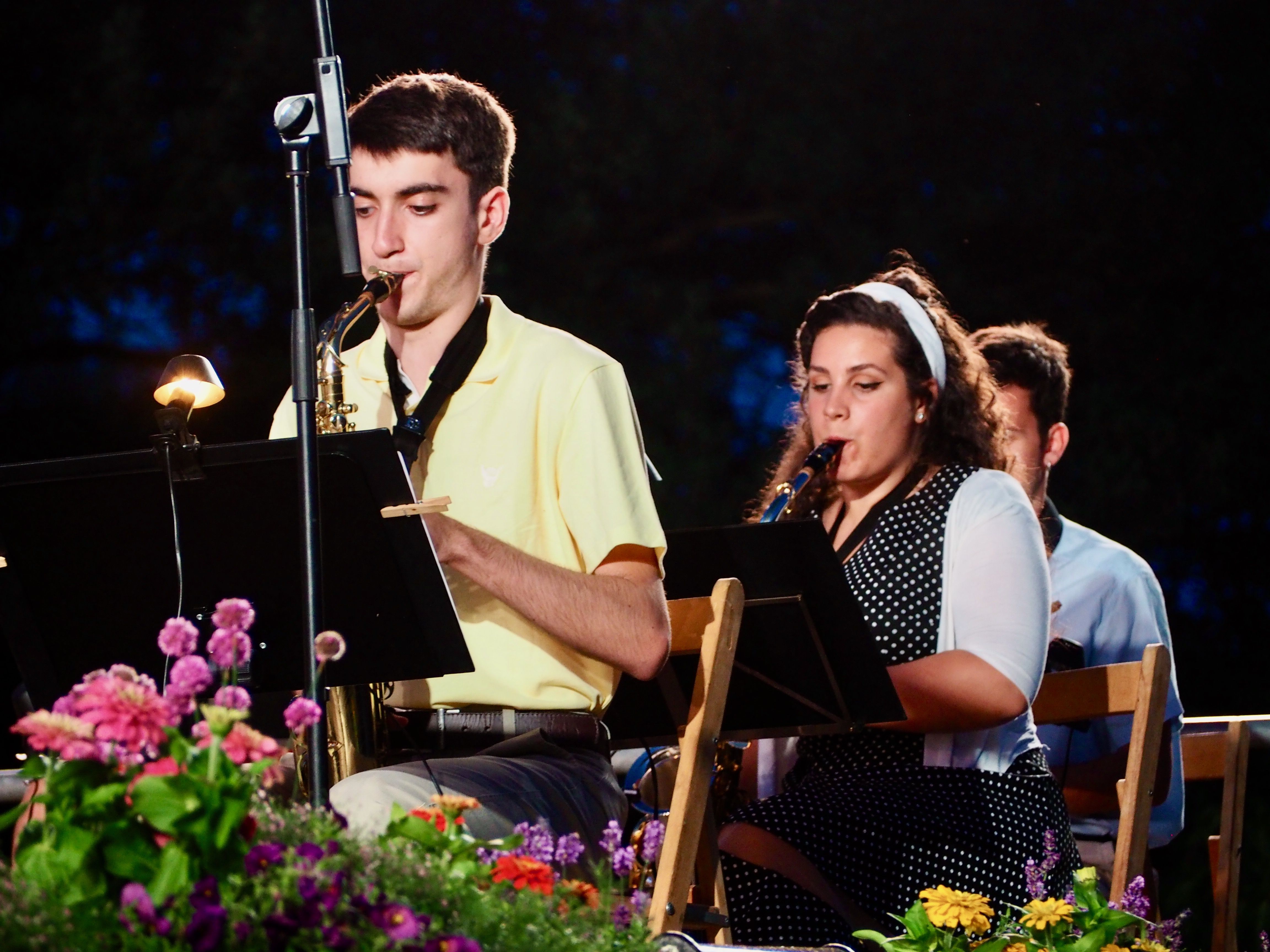 El Concert al Castell 2021 de l'Agrupació Musical de Cerdanyola del Vallès (AMCV). FOTO: Mónica García Moreno