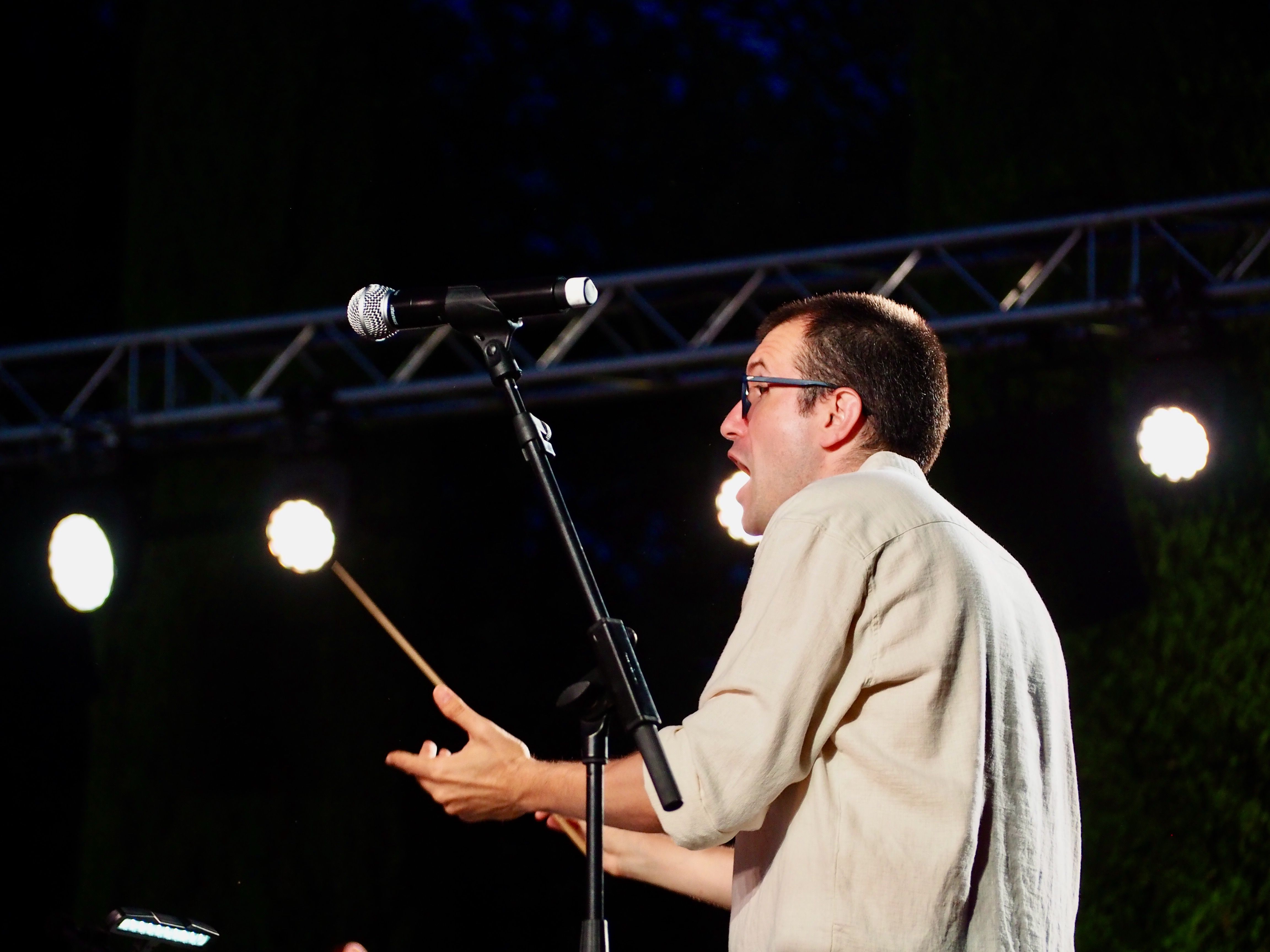 El Concert al Castell 2021 de l'Agrupació Musical de Cerdanyola del Vallès (AMCV). FOTO: Mónica García Moreno