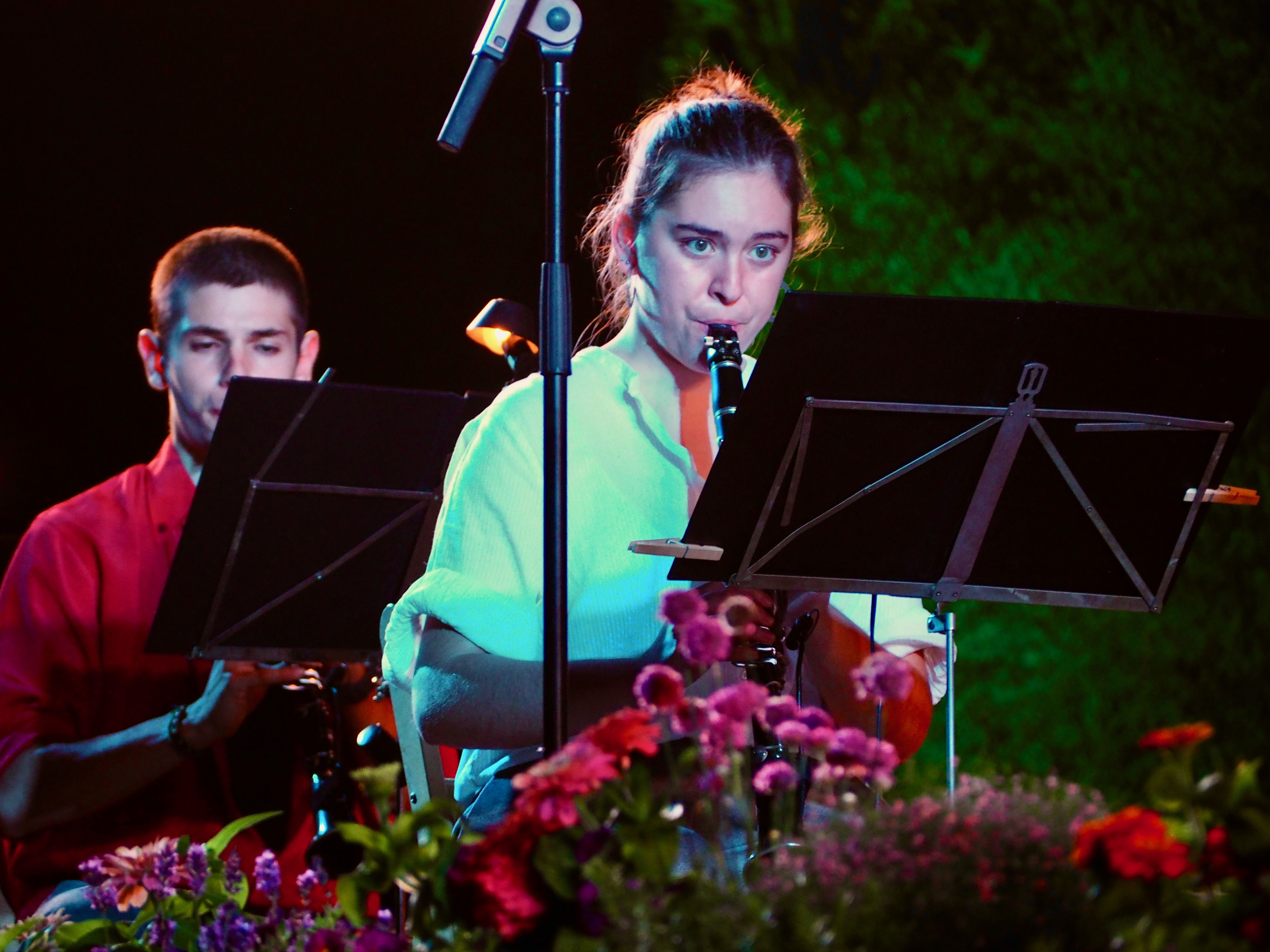 El Concert al Castell 2021 de l'Agrupació Musical de Cerdanyola del Vallès (AMCV). FOTO: Mónica García Moreno