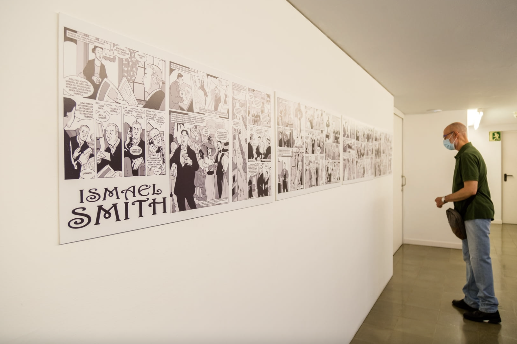 El còmic estarà exposat al MAC fins el mes de setembre. FOTO: Núria Puentes.