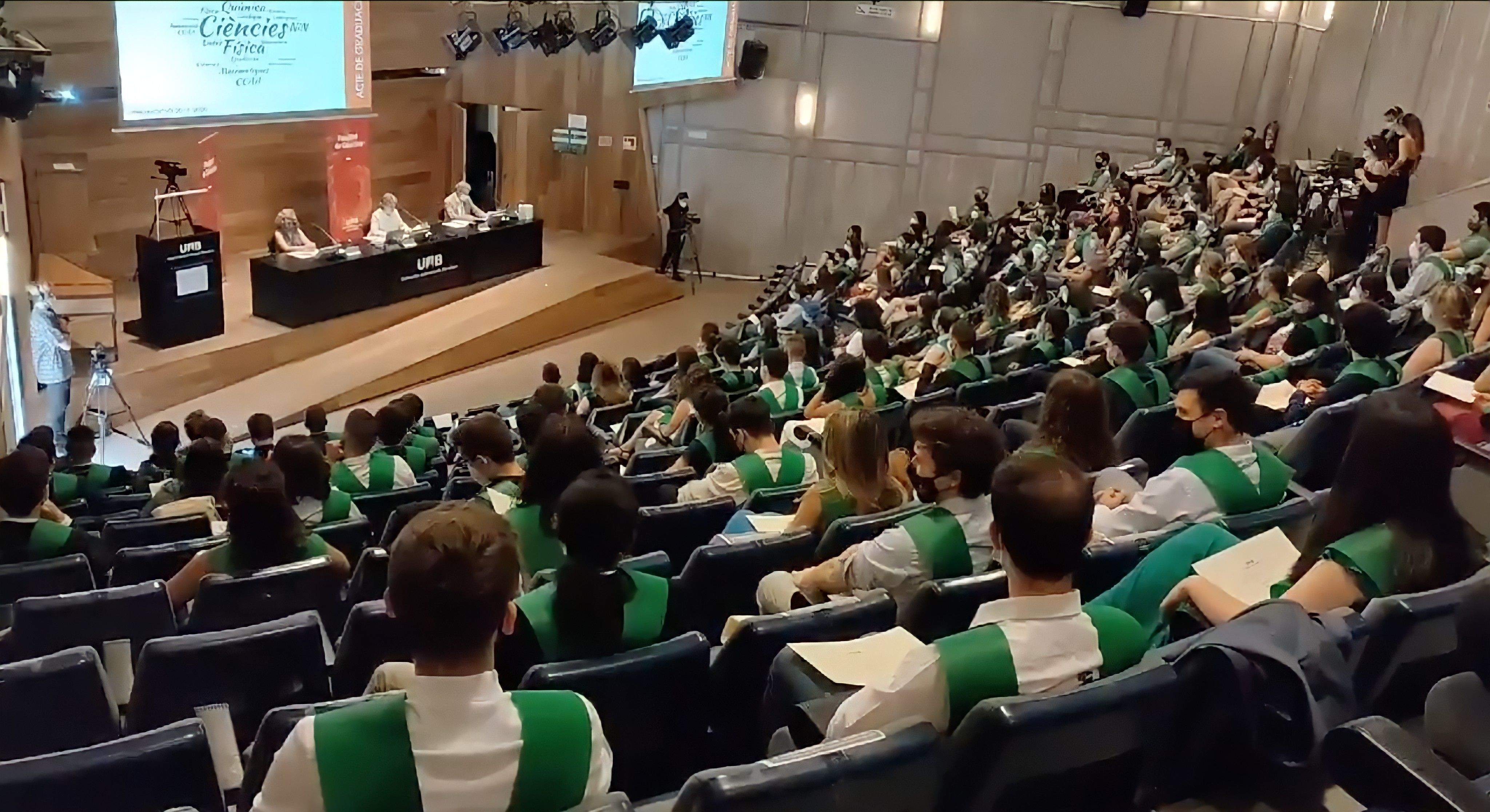Un acte de graduació a la UAB aquest juliol. FOTO: UAB