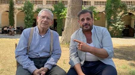 Joan Pera i Roger Pera a la masia Cordelles de Cerdanyola. FOTO: TV3