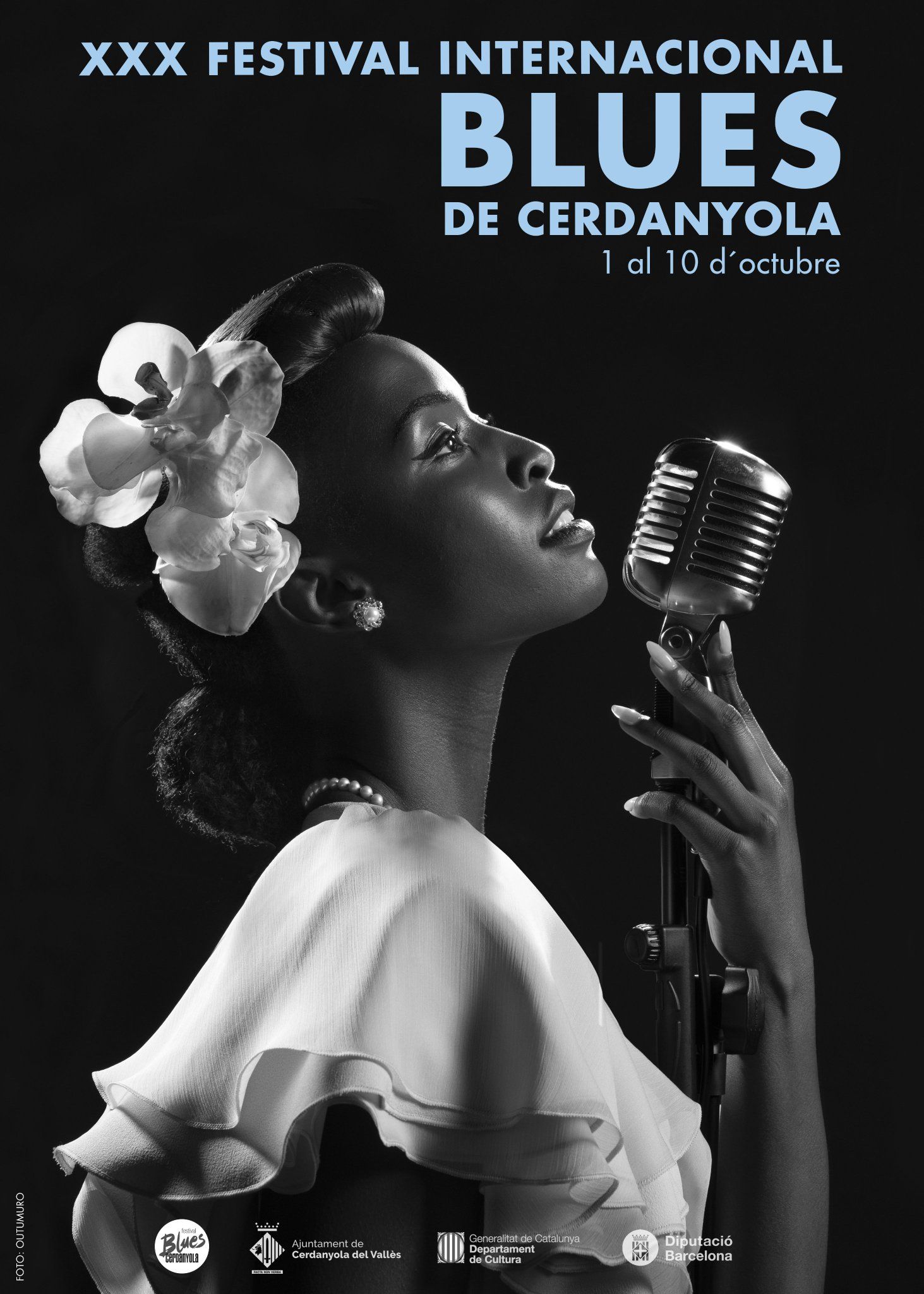 Cartell del 30è Festival Internacional de Blues. Cartell del 30è Festival Internacional de Blues.