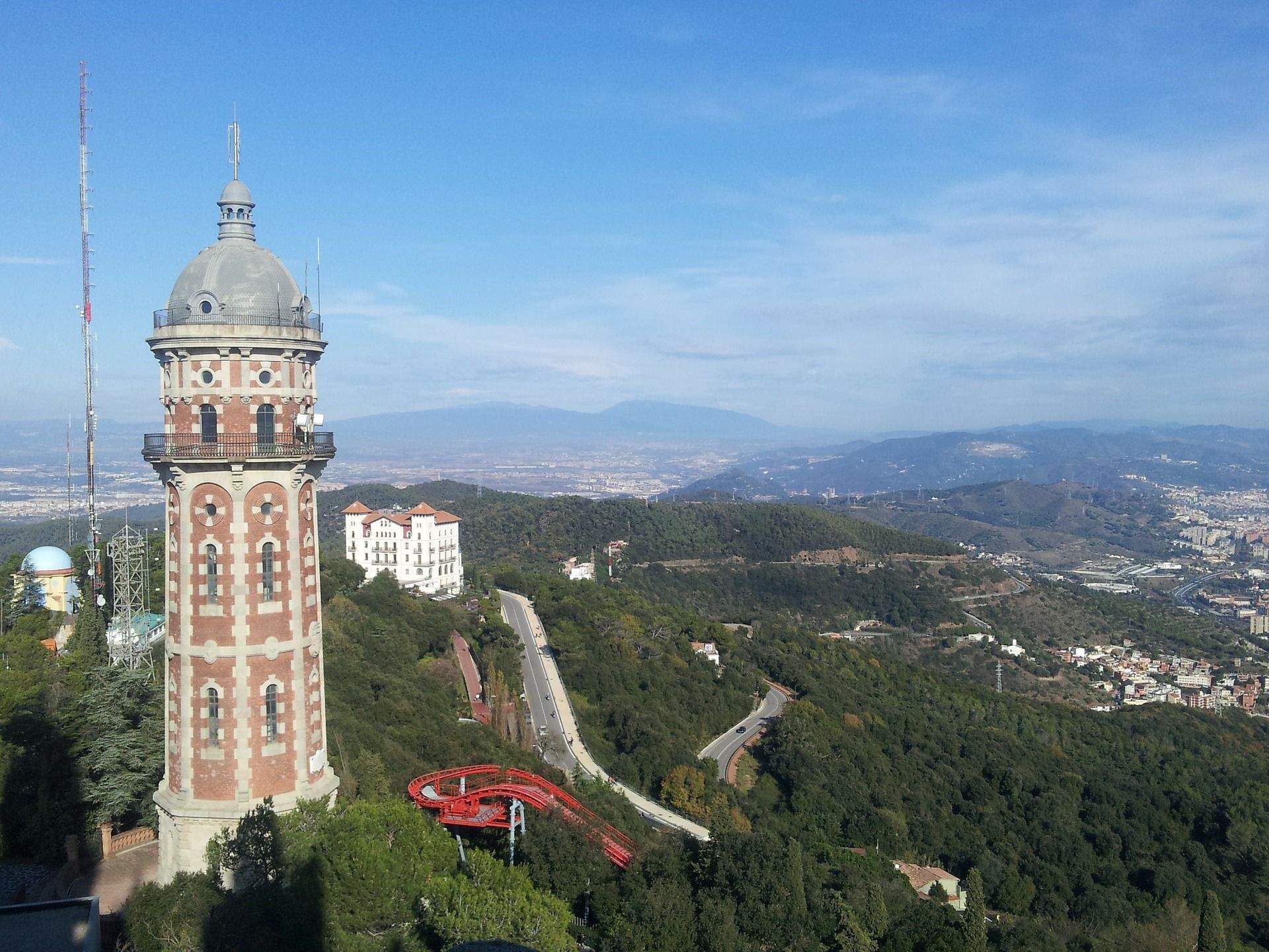 Vista de Collserola des del Tibidabo. FOTO: Cedida