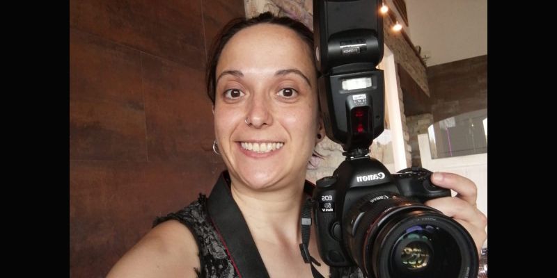 Lali Àlvarez, fotoperiodista cerdanyolenca