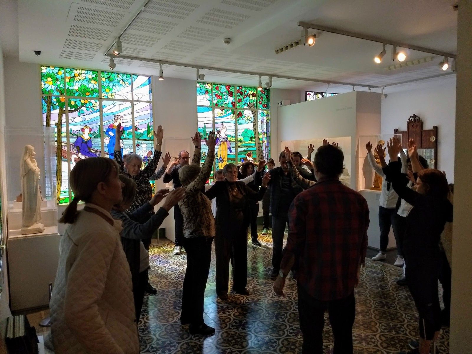 Taller de Mindfulness al MAC. FOTO: Cedida Taller de Mindfulness al MAC. FOTO: Cedida