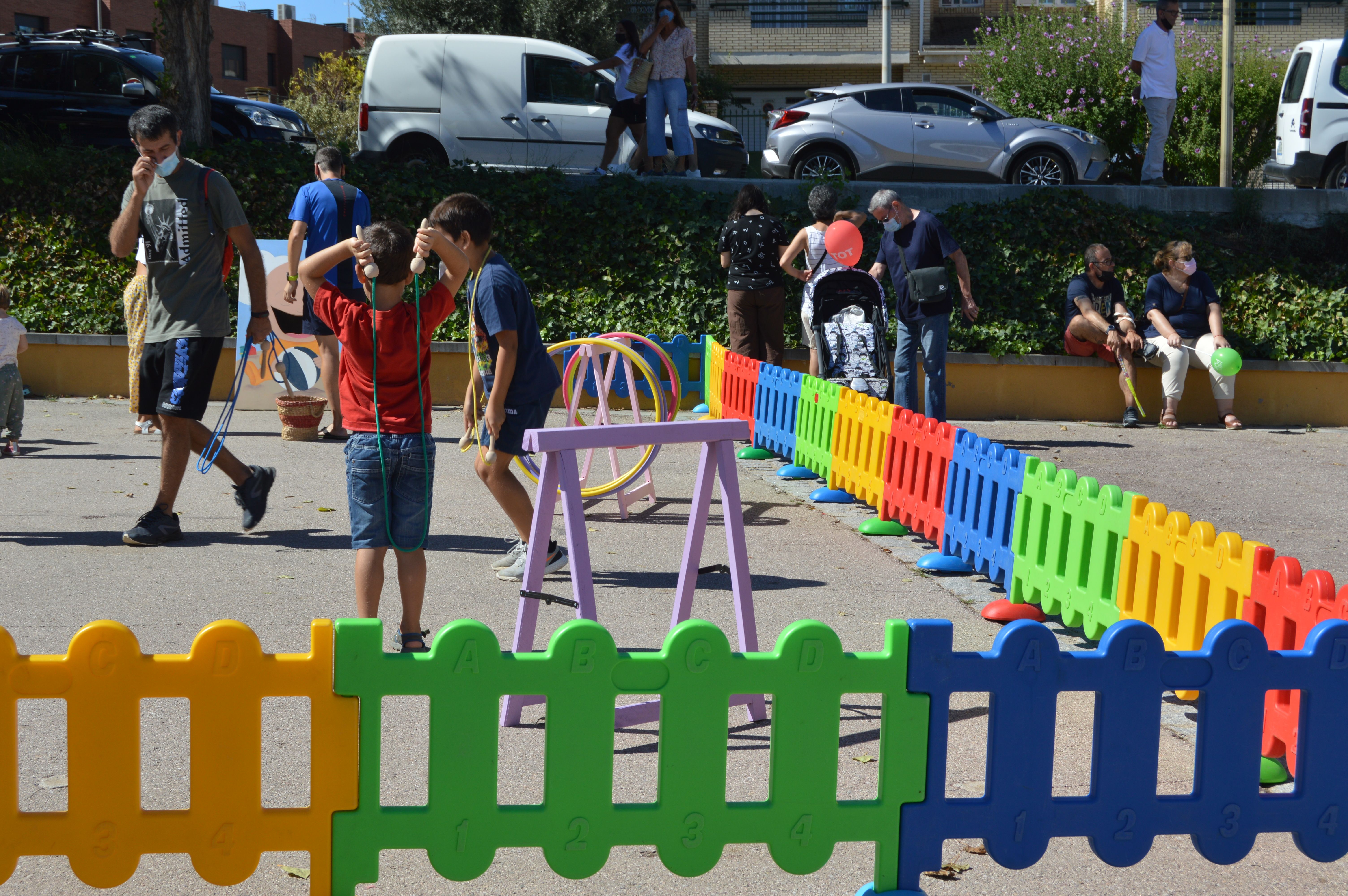 parc infantil fira del comerç. FOTO: Nora Muñoz