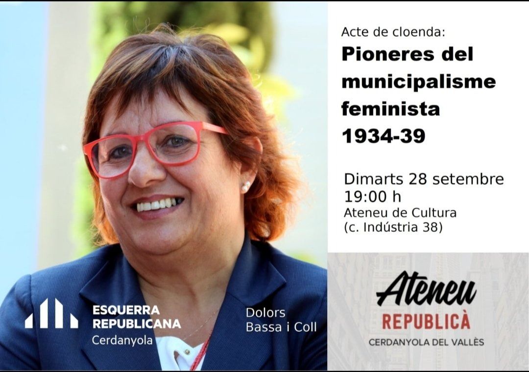 Dolors Bassa a Cerdanyola Dolors Bassa a Cerdanyola