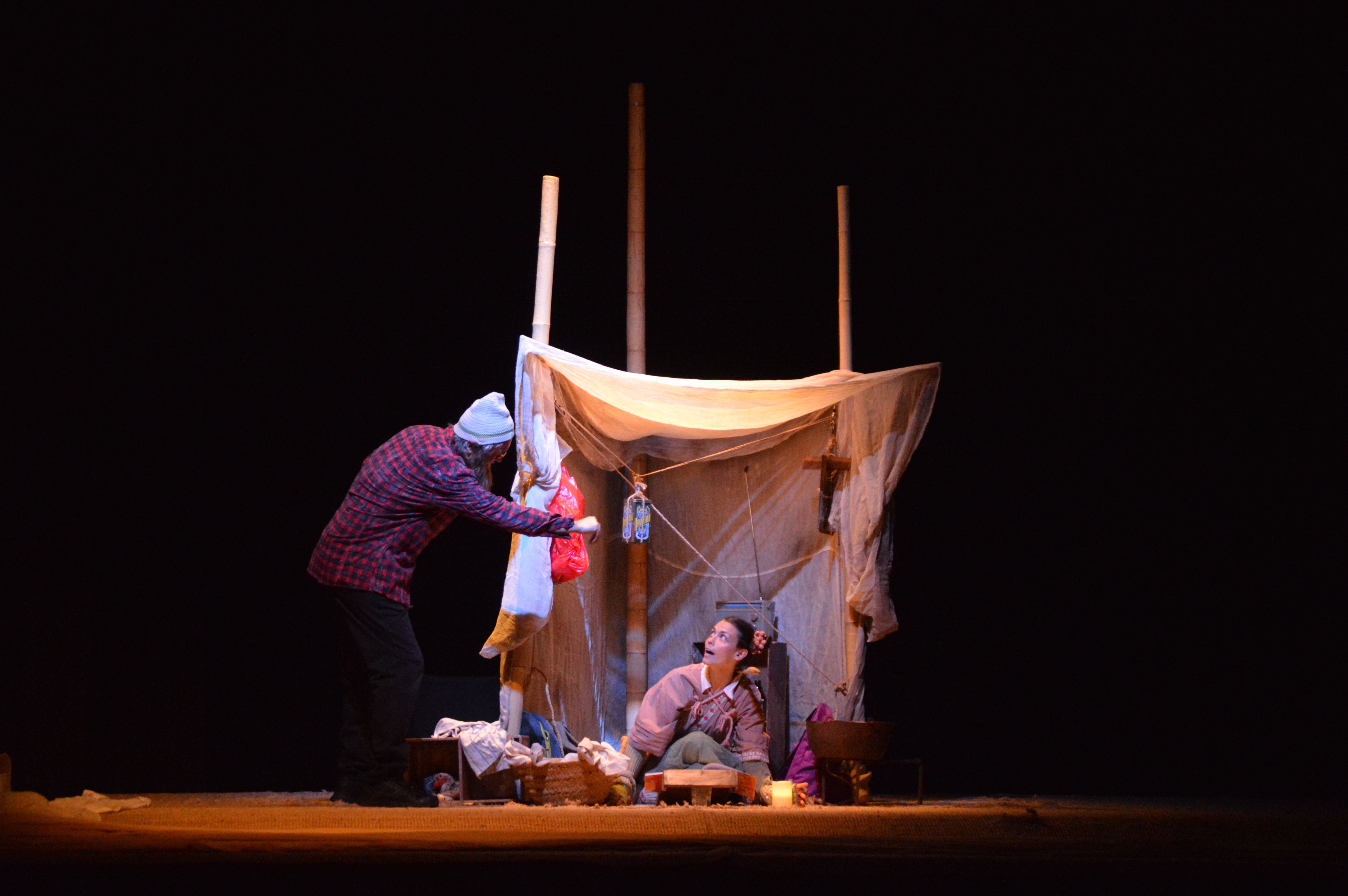 Espectacle 'Camí a l'escola' al Teatre Ateneu. FOTO: Nora Muñoz