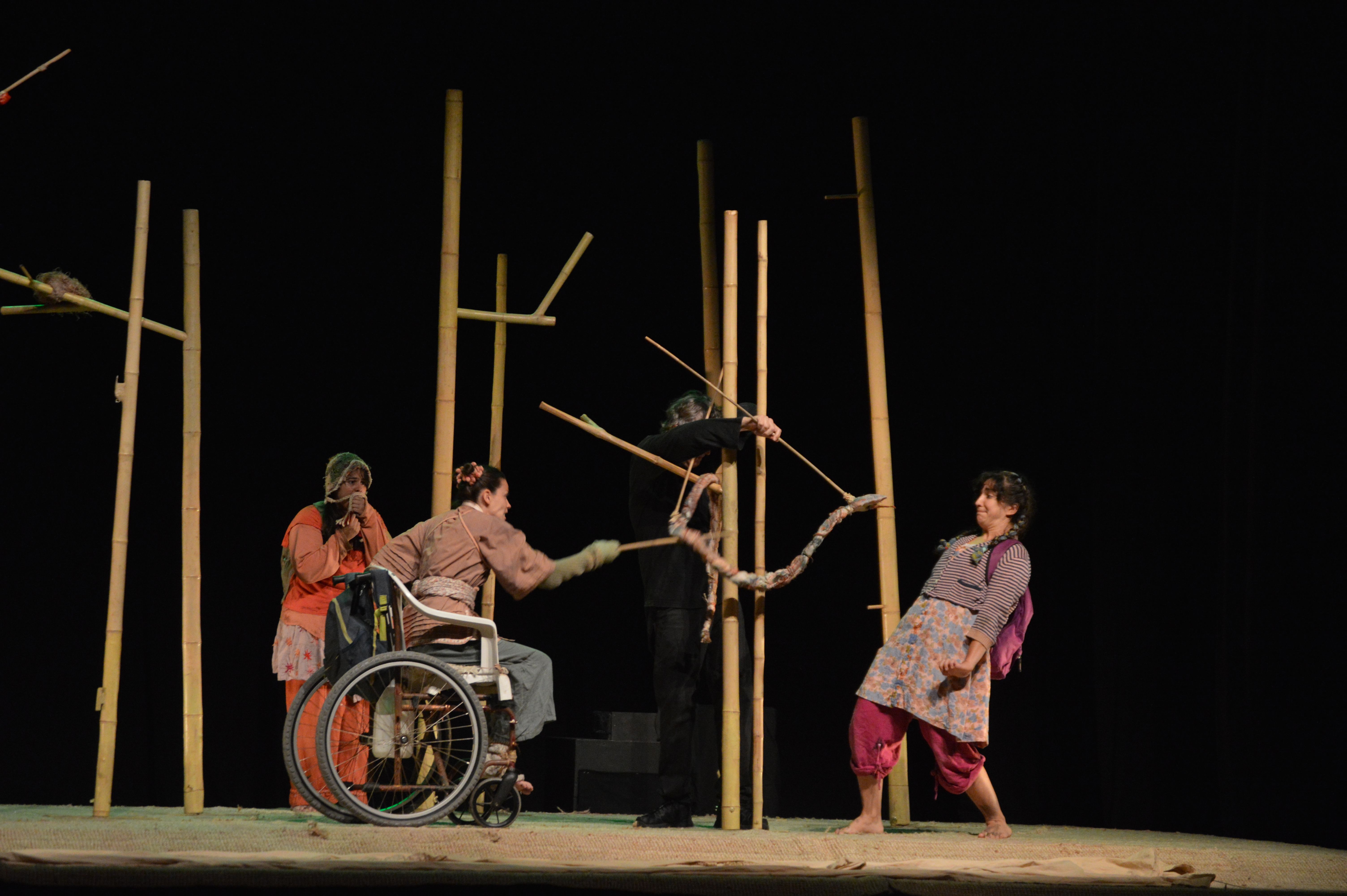 Espectacle 'Camí a l'escola' al Teatre Ateneu. FOTO: Nora Muñoz
