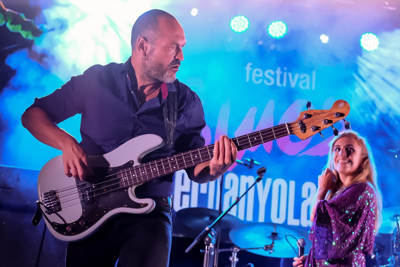 Kid Carlos va actuar a la Masia Can Fatjó. FOTO: Ale Gómez