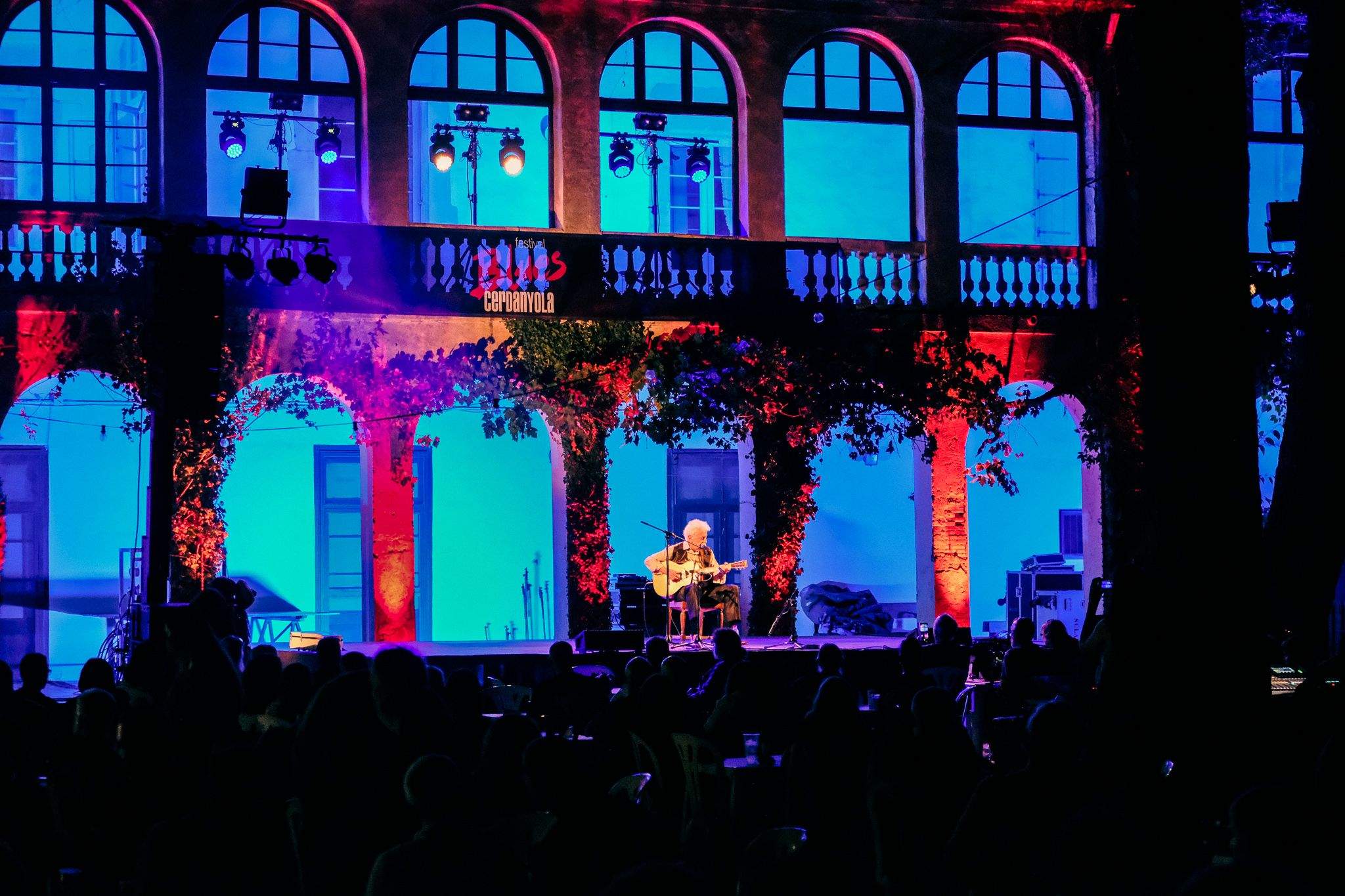 Actuació de Doug MacLeod al Festival de Blues. FOTO: Ale Gómez