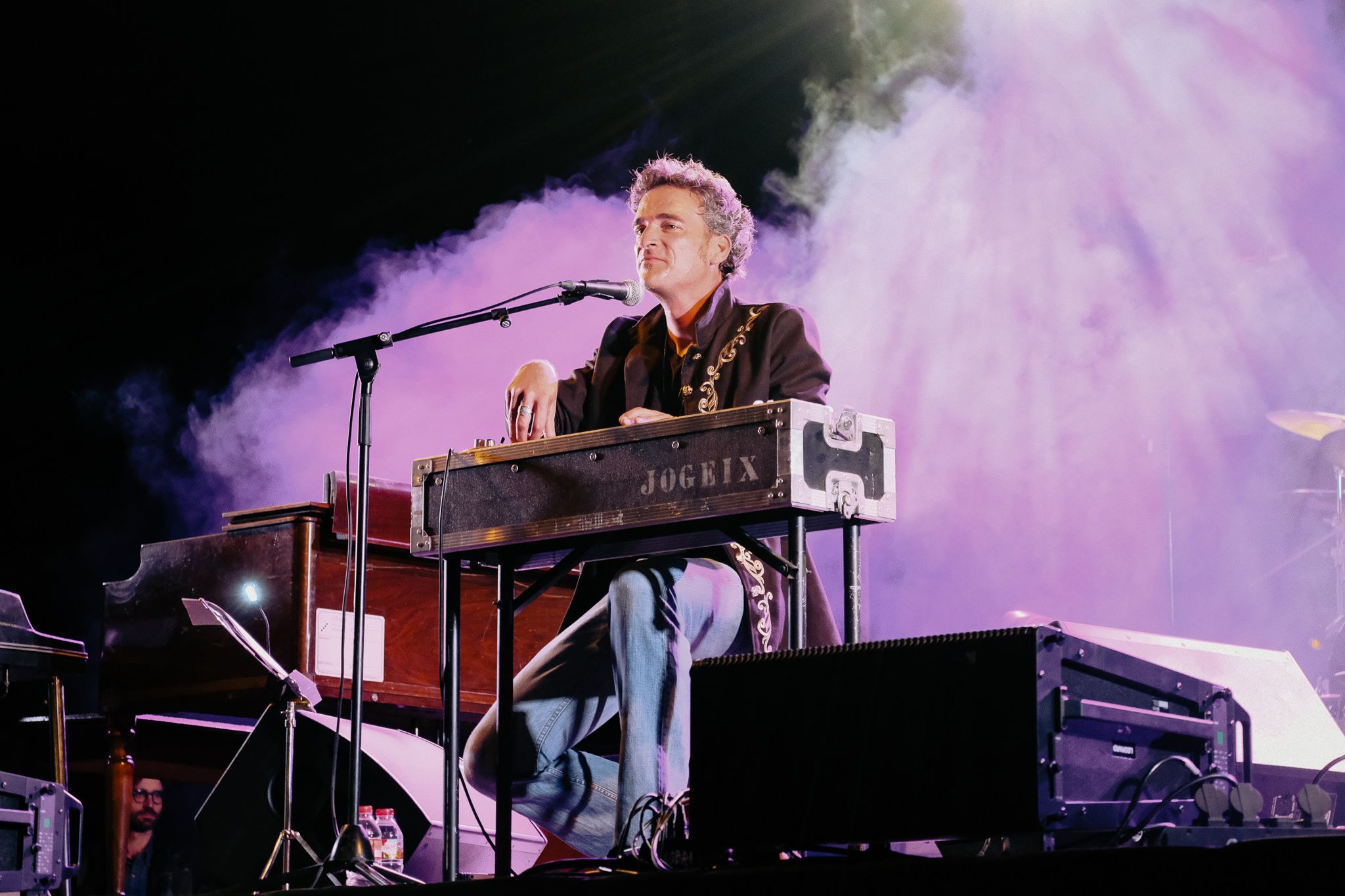 Concert de Gaby Jogeix la nit de dissabte al Mercat de les Fontetes. FOTO, Ale Gómez