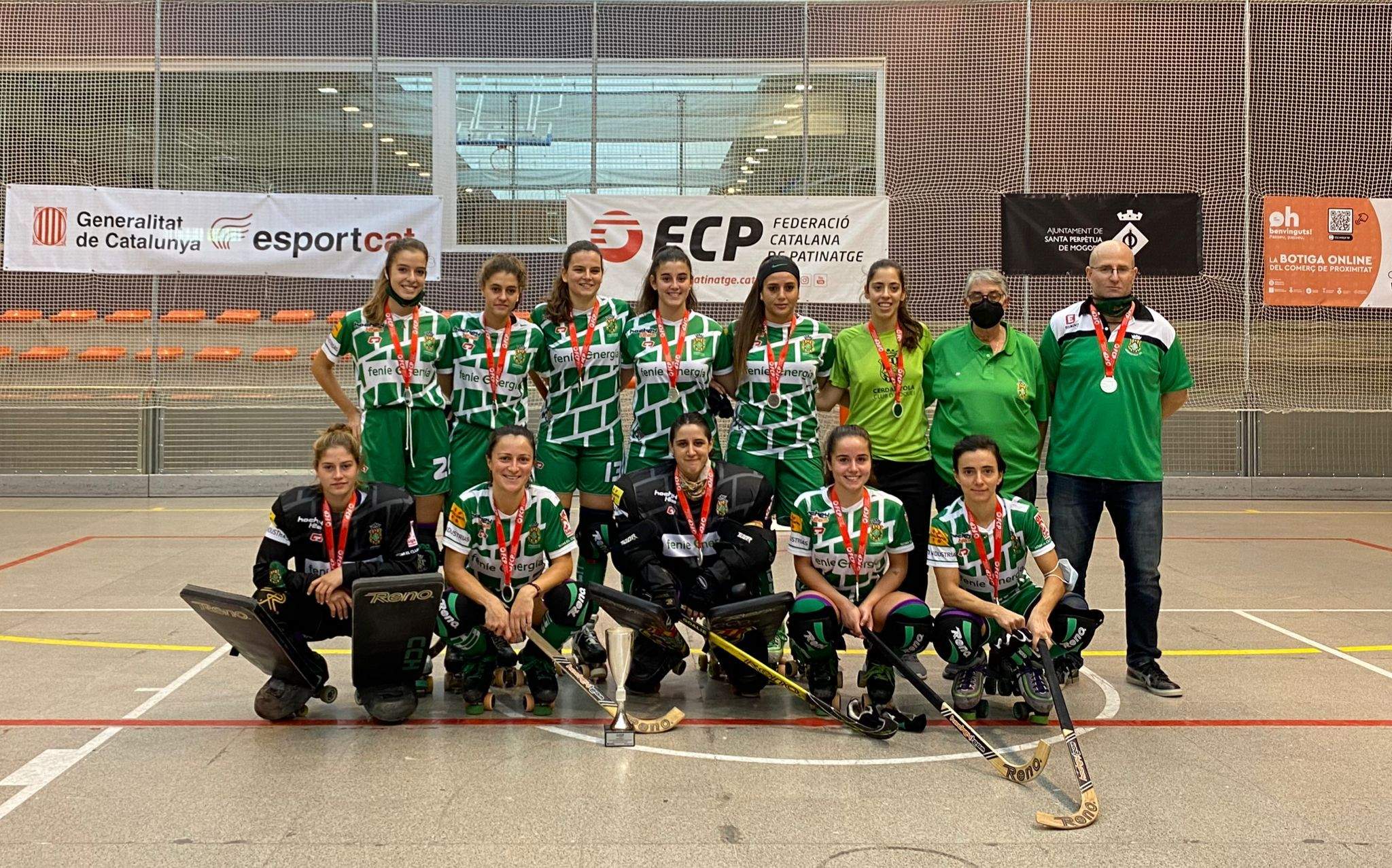 El Cerdanyola CH, subcamipó de la 2a Lliga Catalana. FOTO: Mónica García Moreno