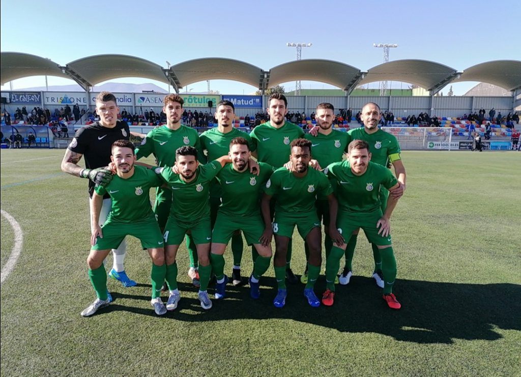 El Cerdanyola FC a Tarazona. FOTO: Cerdanyola FC El Cerdanyola FC a Tarazona. FOTO: Cerdanyola FC