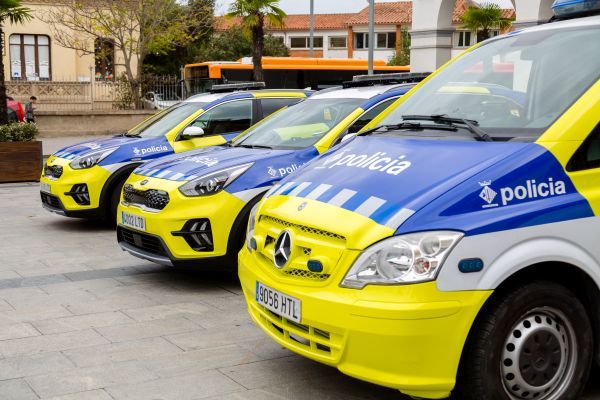 Detall dels nous vehicles de la Policia Local. FOTO: Ajuntament de Cerdanyola