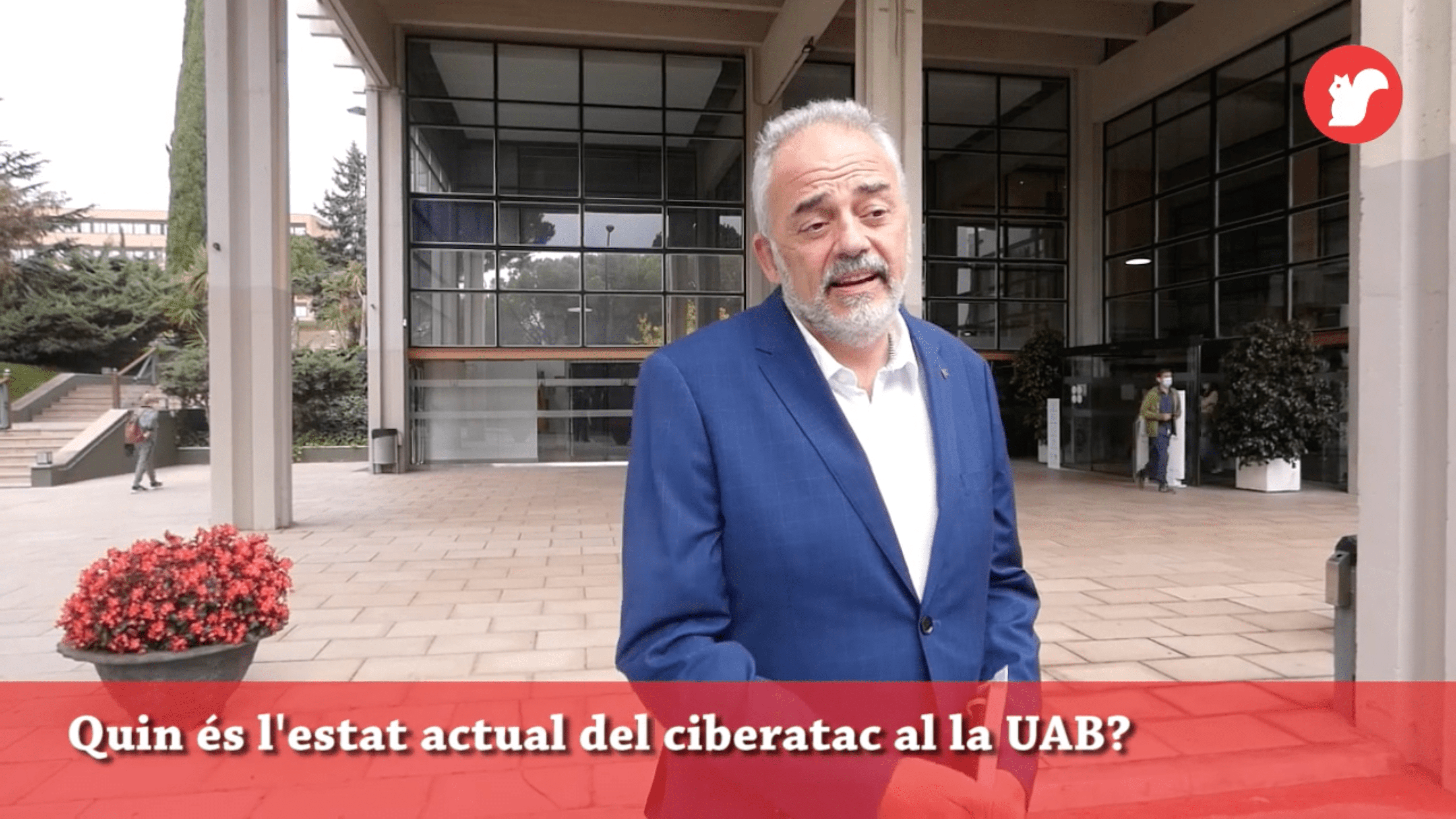 Javier Lafuente, rector de la UAB | Pau Berenguer