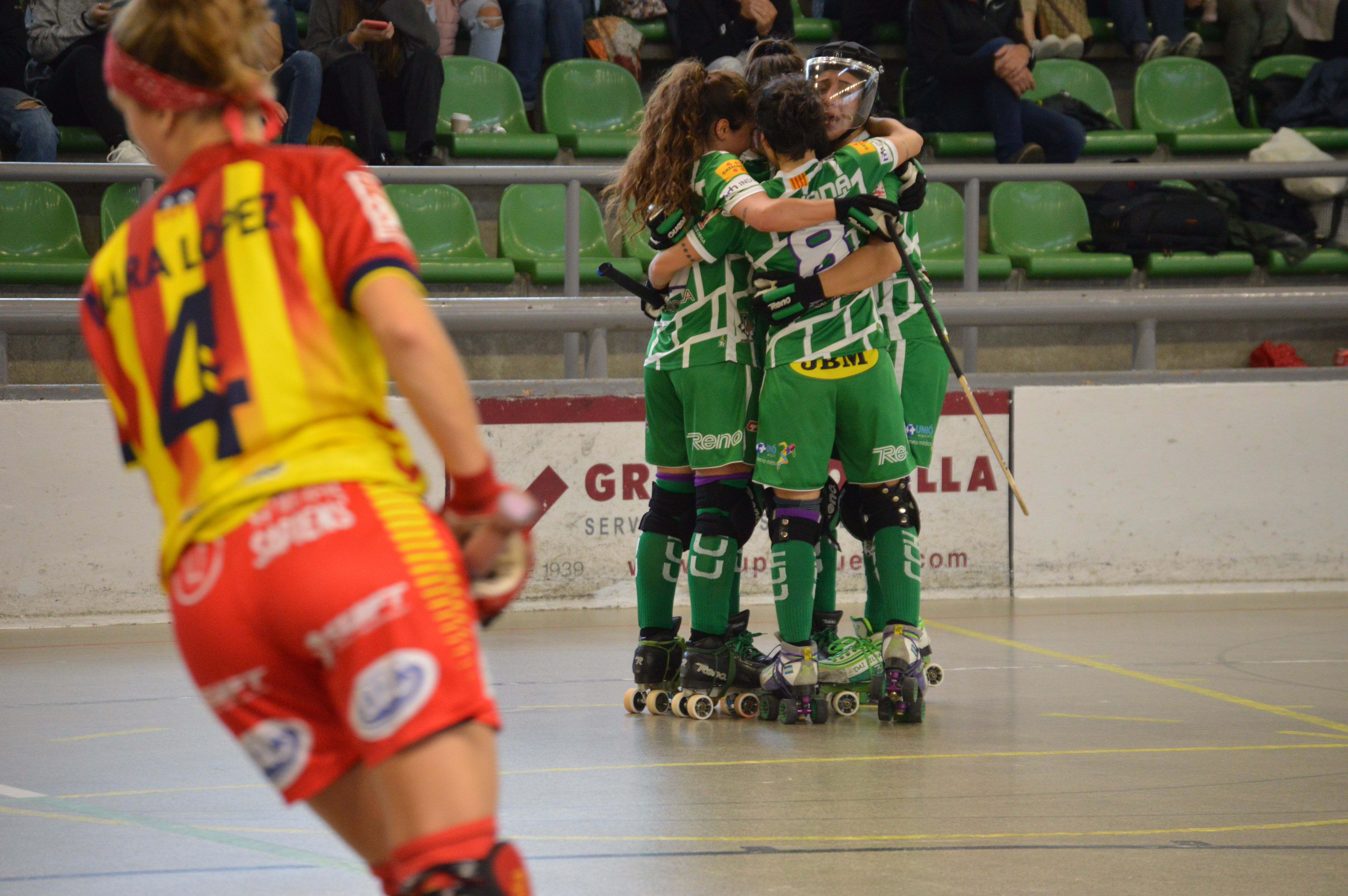 Victòria del Cerdanyola CH a la semifinal de la Supercopa d'Espanya. FOTO: Nora Muñoz Otero Victòria del Cerdanyola CH a la semifinal de la Supercopa d'Espanya. FOTO: Nora Muñoz Otero
