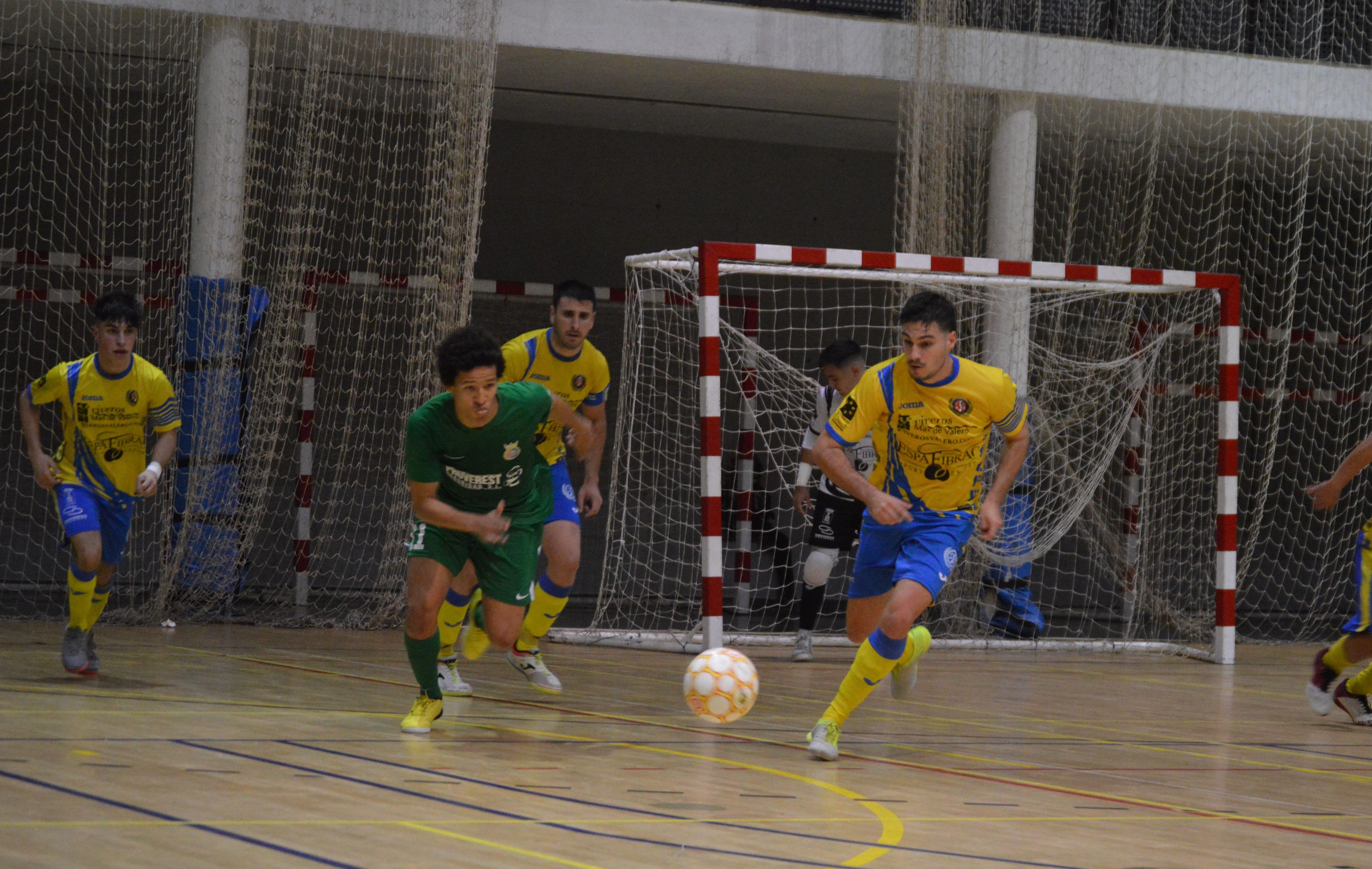 El Cerdanyola FC de futbol sala a Guiera. FOTO: Nora Muñoz Otero