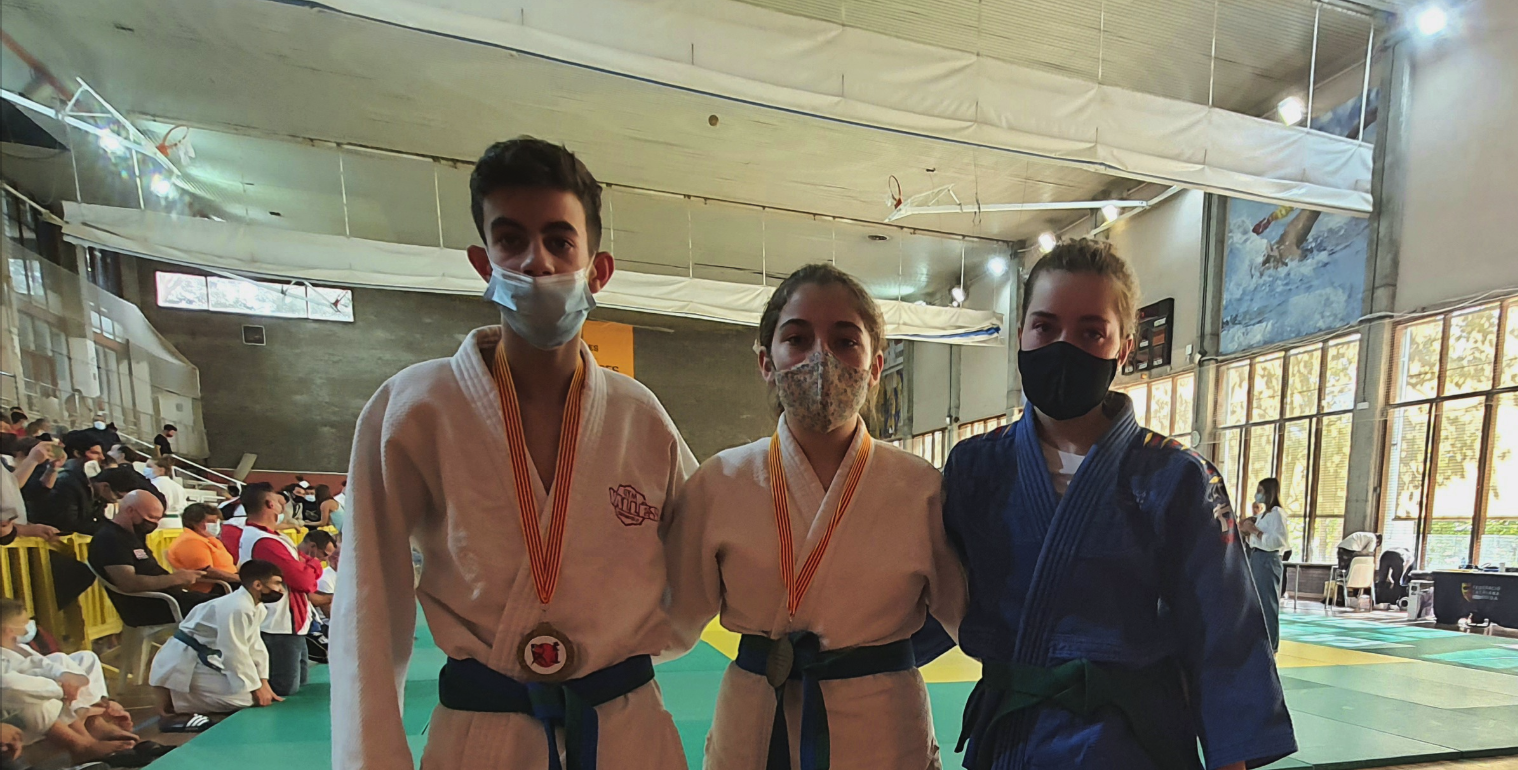 Medallistes del Judo Vallès al Campionat de Catalunya Infantil. FOTO: Cedida