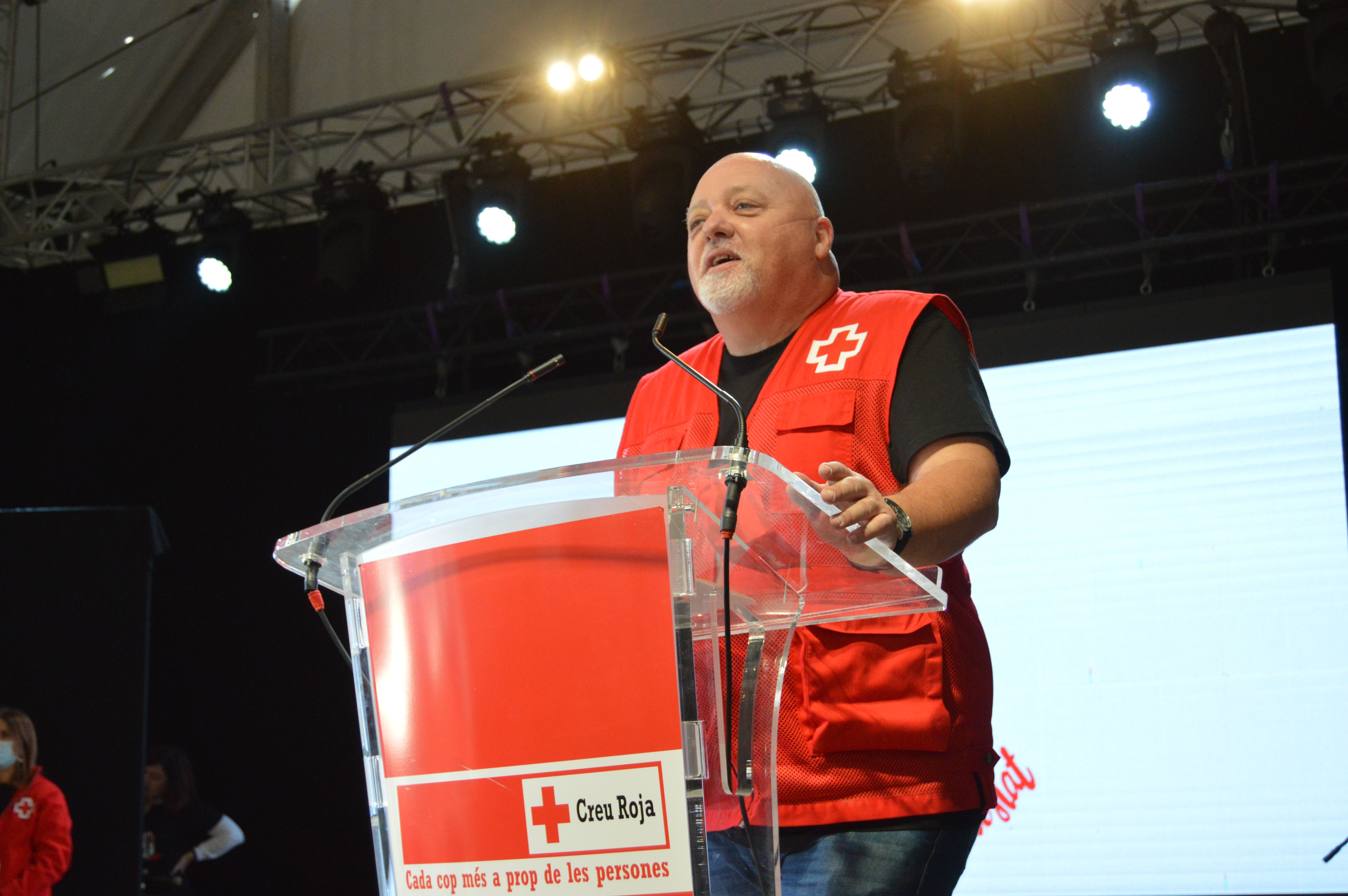 Santiago Morera, president de la Creu Roja. FOTO: Nora Muñoz Otero