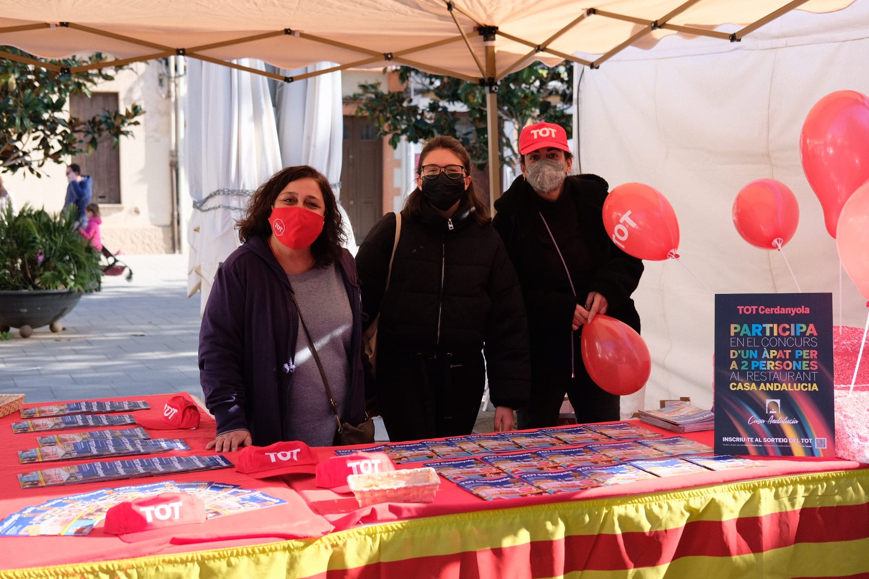 Estand del Tot a la Festa Major de tardor. FOTO: Ale Gómez Estand del Tot a la Festa Major de tardor. FOTO: Ale Gómez