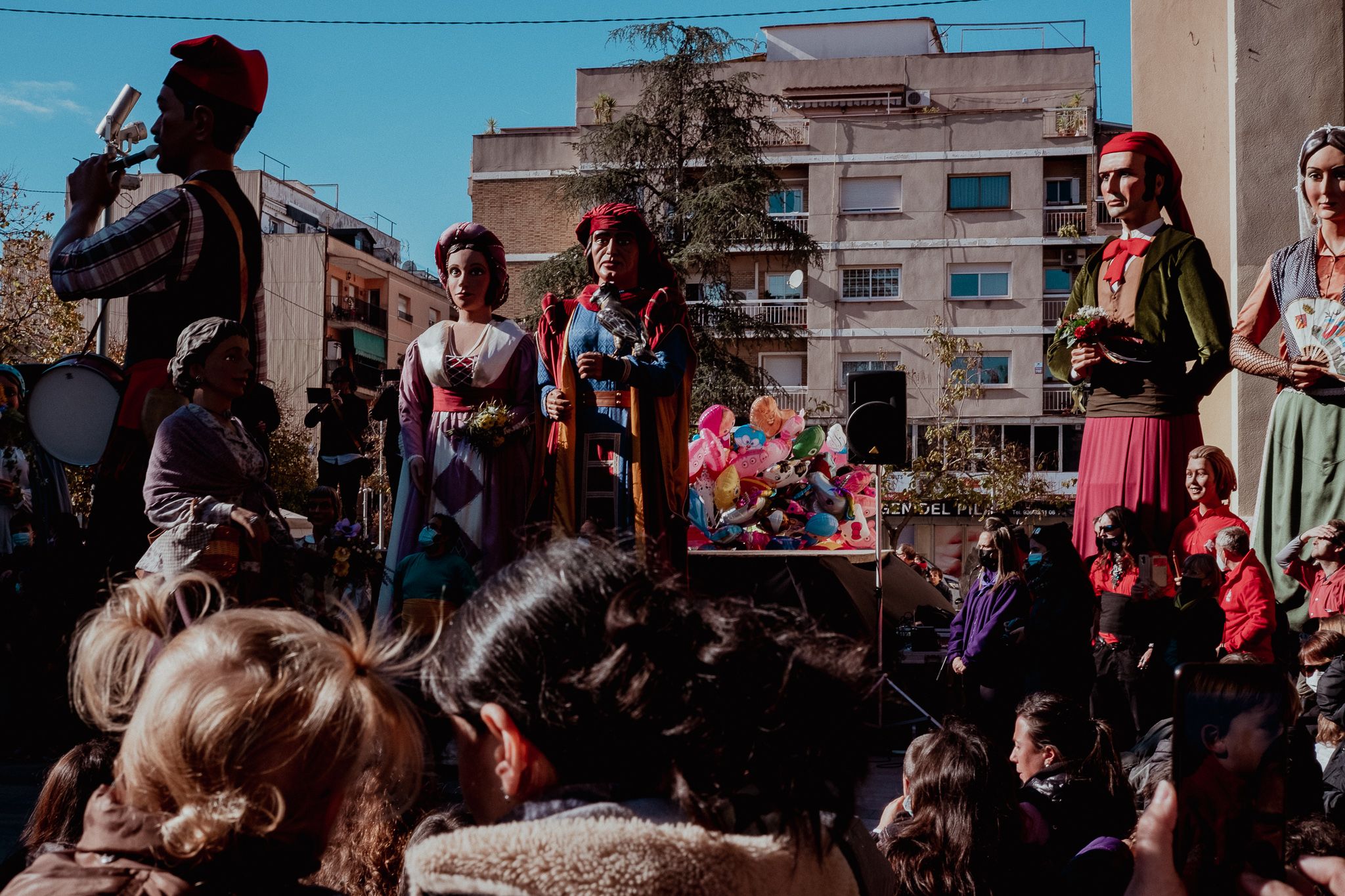 Han participat gegants de Cerdanyola, Sant Cugat i Castellbisbal. FOTO, Ale Gómez