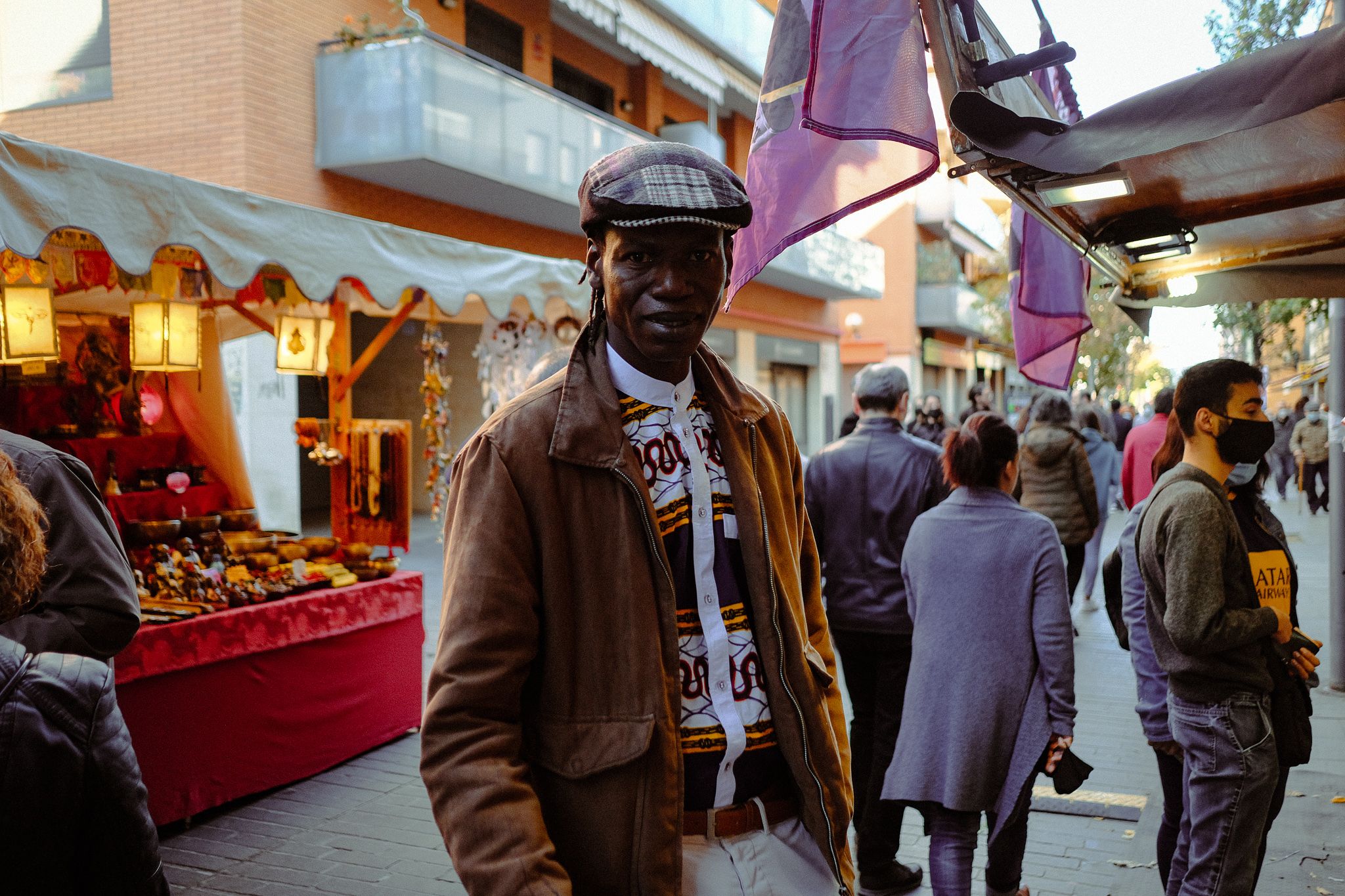 El Mercat Medieval, com cada any al carrer Sant Ramon. FOTO, Ale Gómez