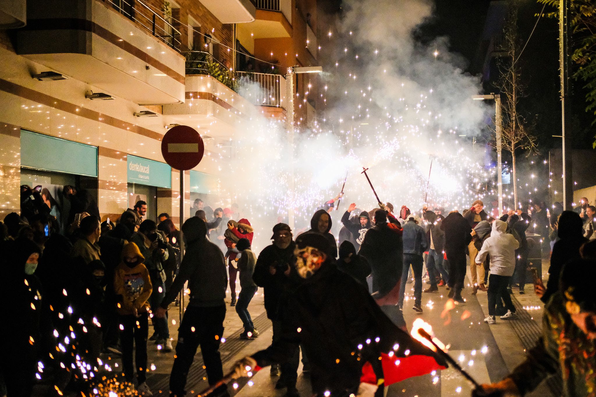 El Correfoc de la Festa de Tardor 2021. FOTO, Ale Gómez